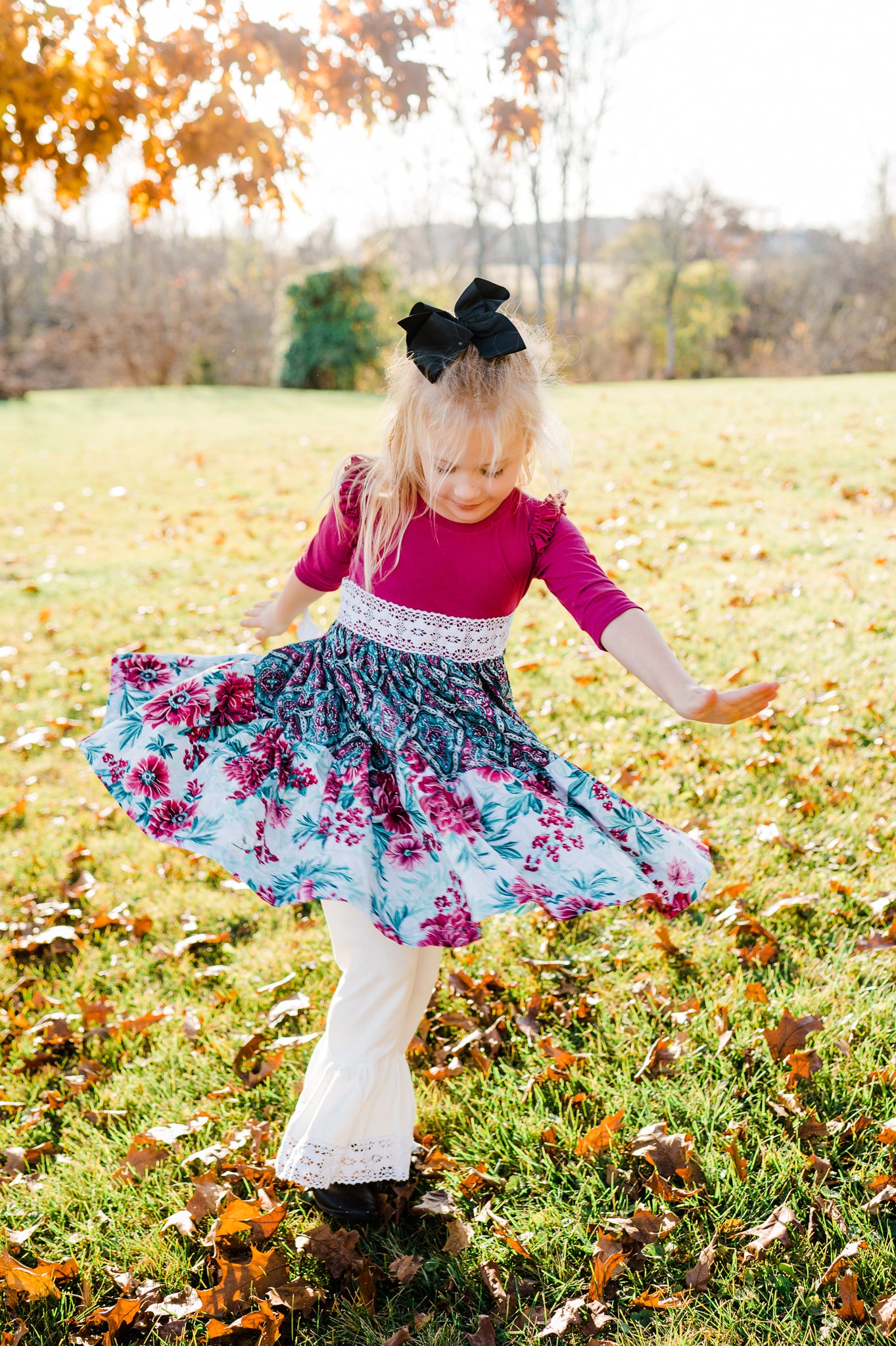 Lenten Rose Tier dress