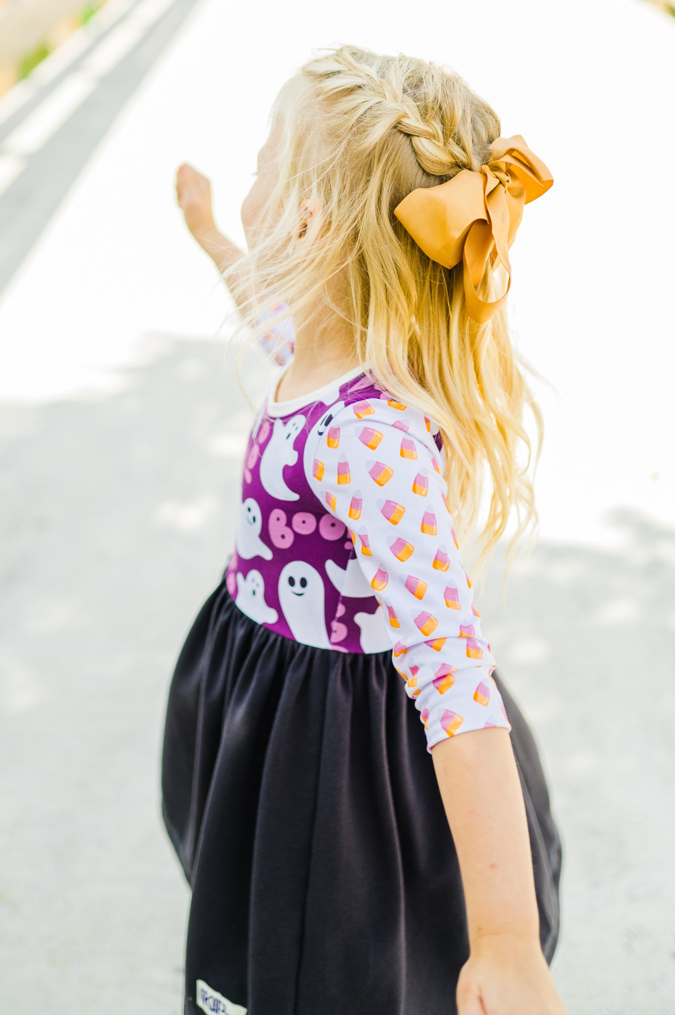 Friendly Ghost 3/4 Lap Dress (ships in 2 weeks)