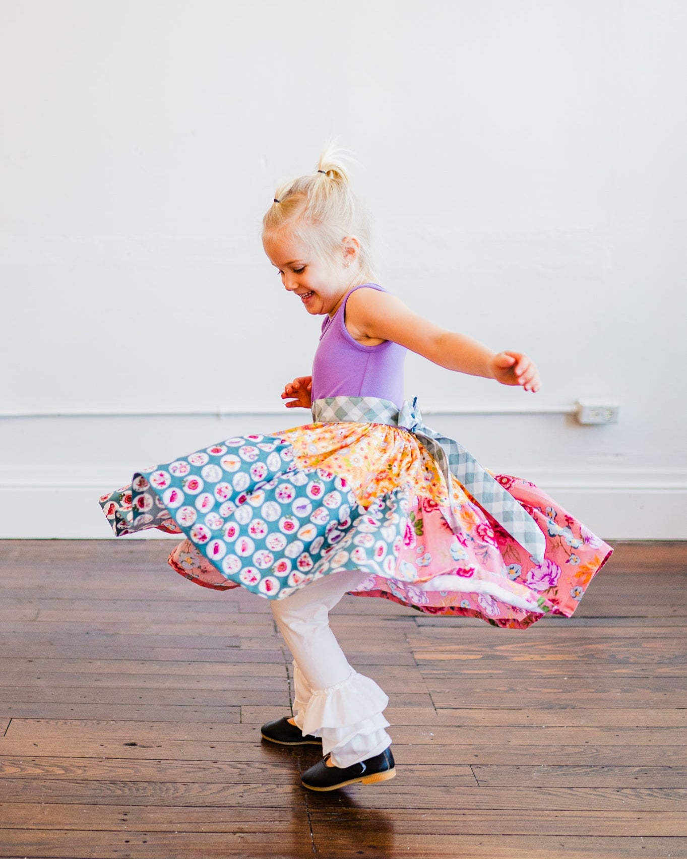 Spring Meadows Tier Dress (ships in 2 weeks)