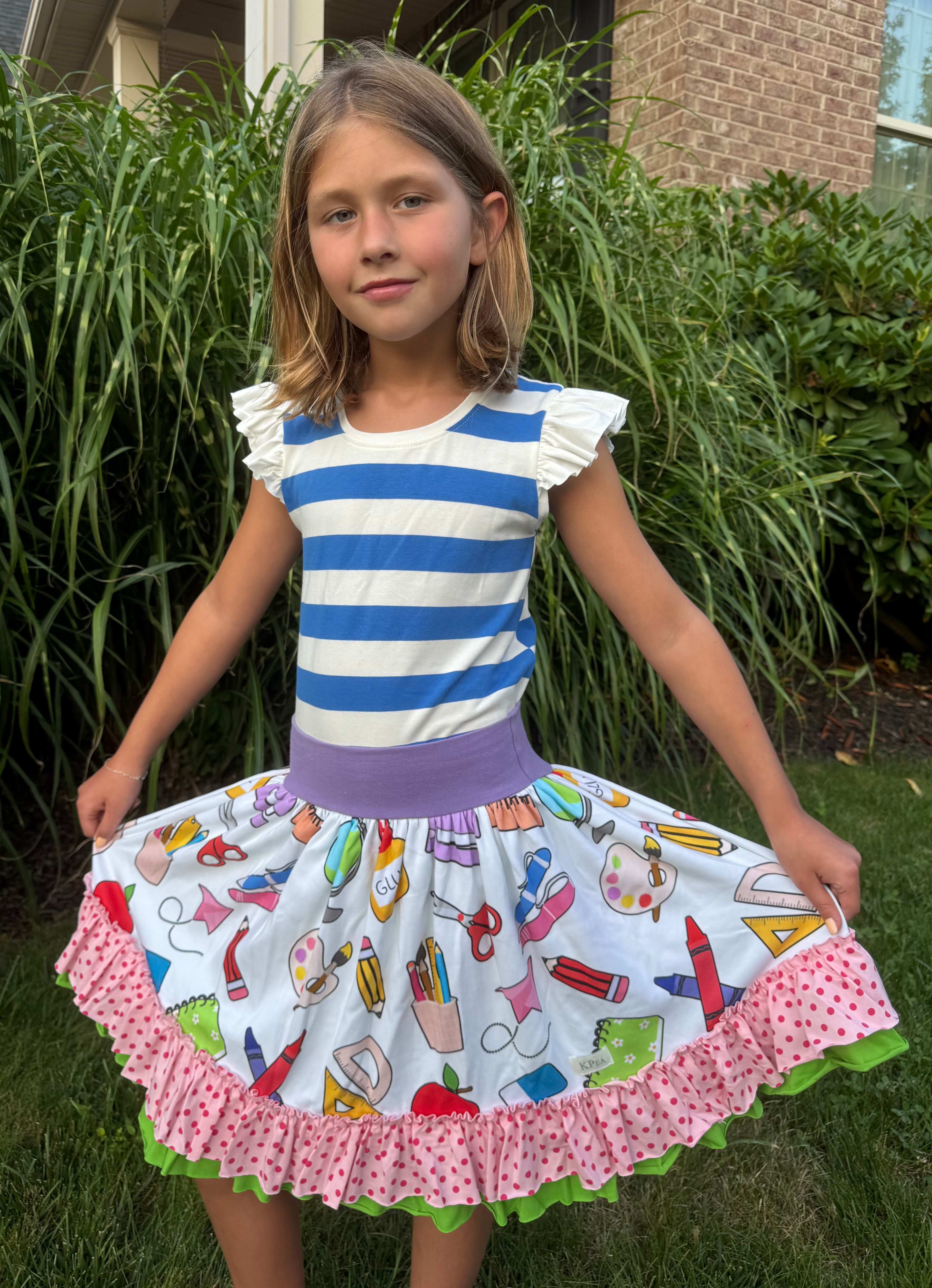 Notebook Flutter Sleeveless T(ships in two weeks)