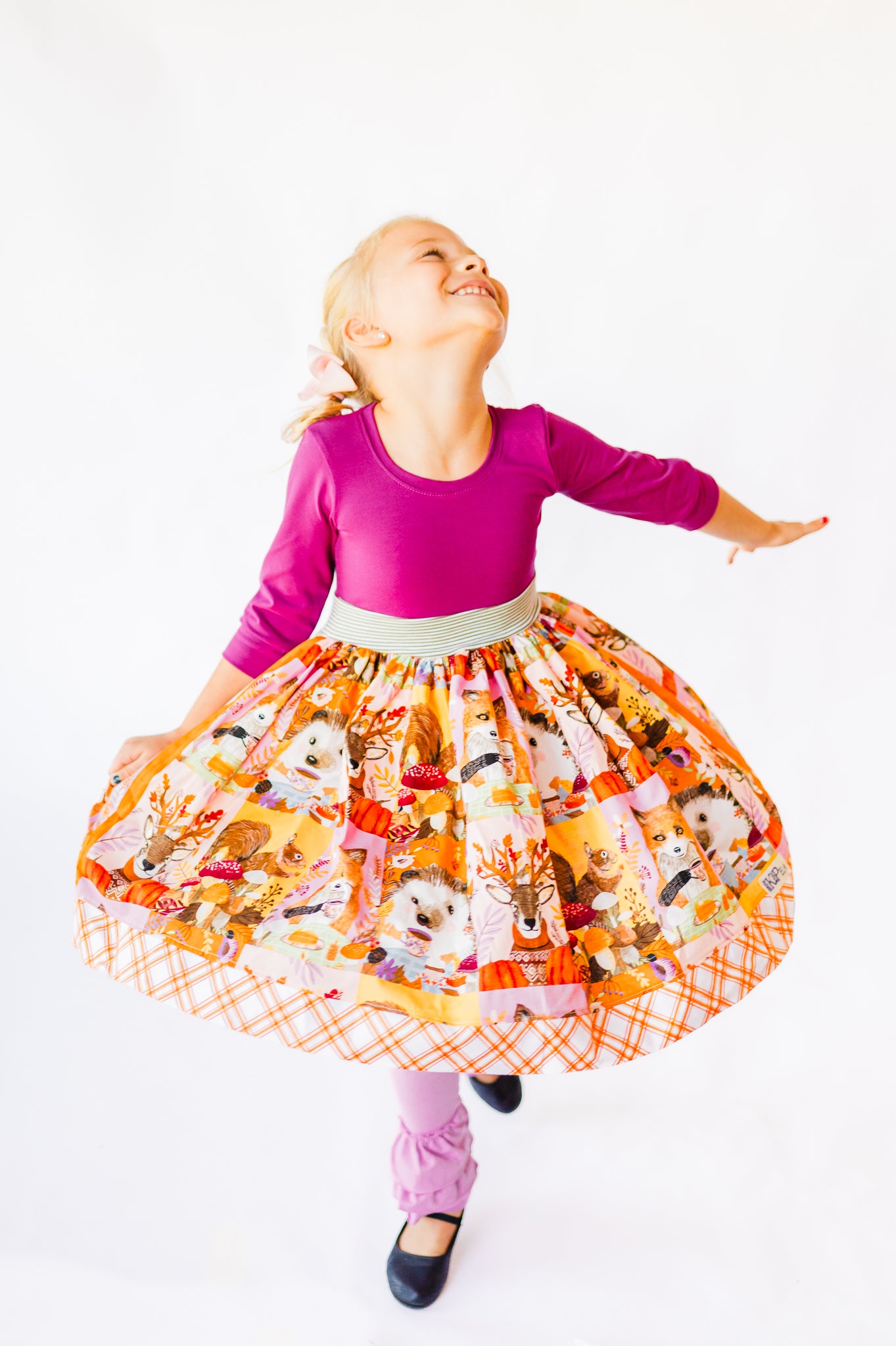Harvest Picnic Sarah 3/4 Dress (Ships in 2 weeks)