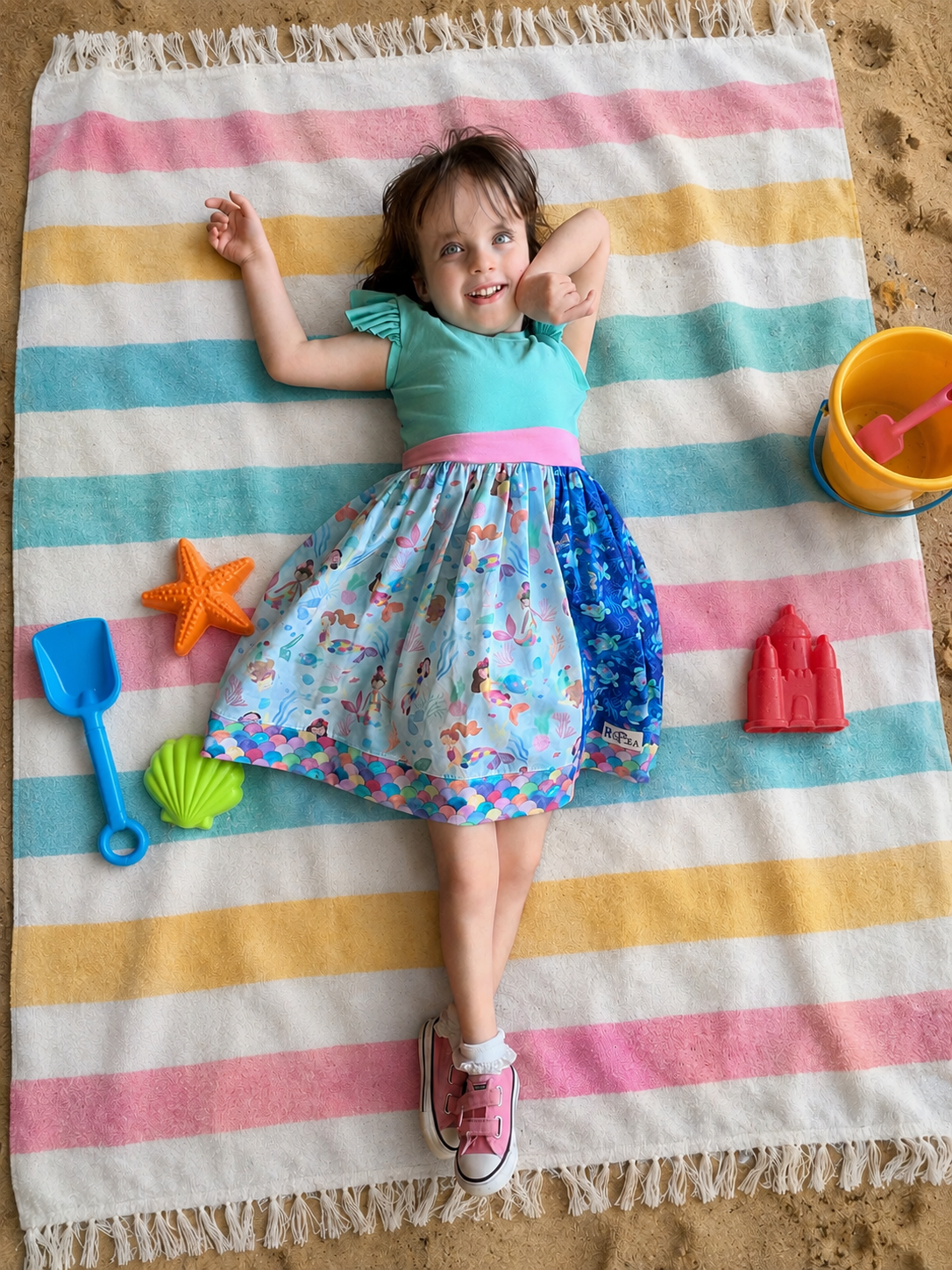 Tail of the Sea Flutter Twirl dress