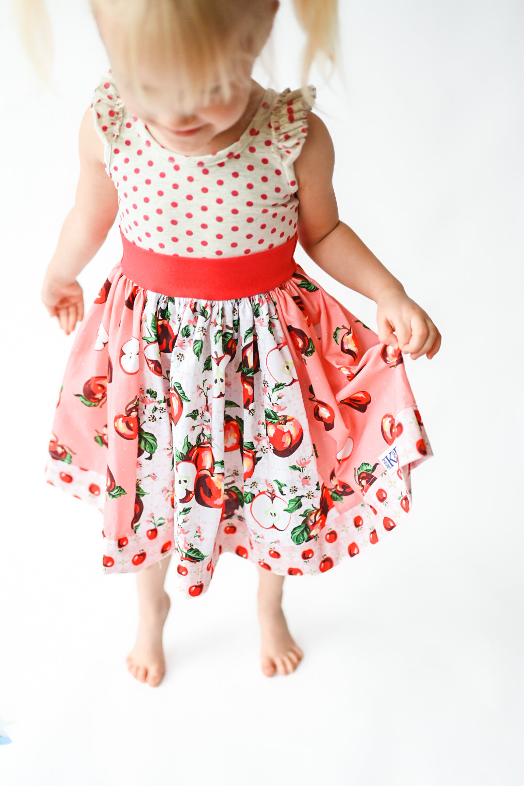 Apple Blossum Twirl Dress (Ships in 2 Weeks)