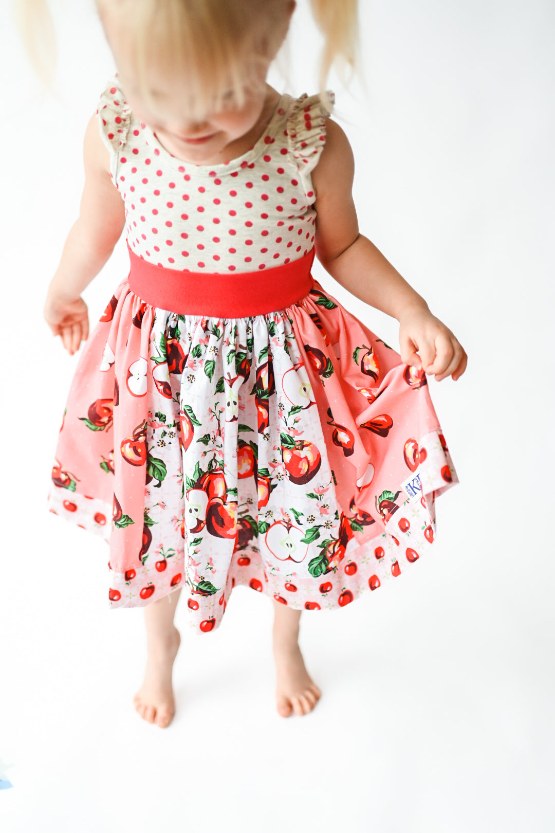 Apple Blossom Twirl Dress (ships in 2 weeks)