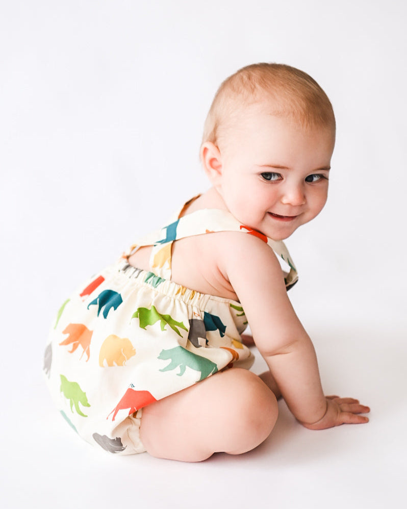 Beary Adventurous Bubble Romper