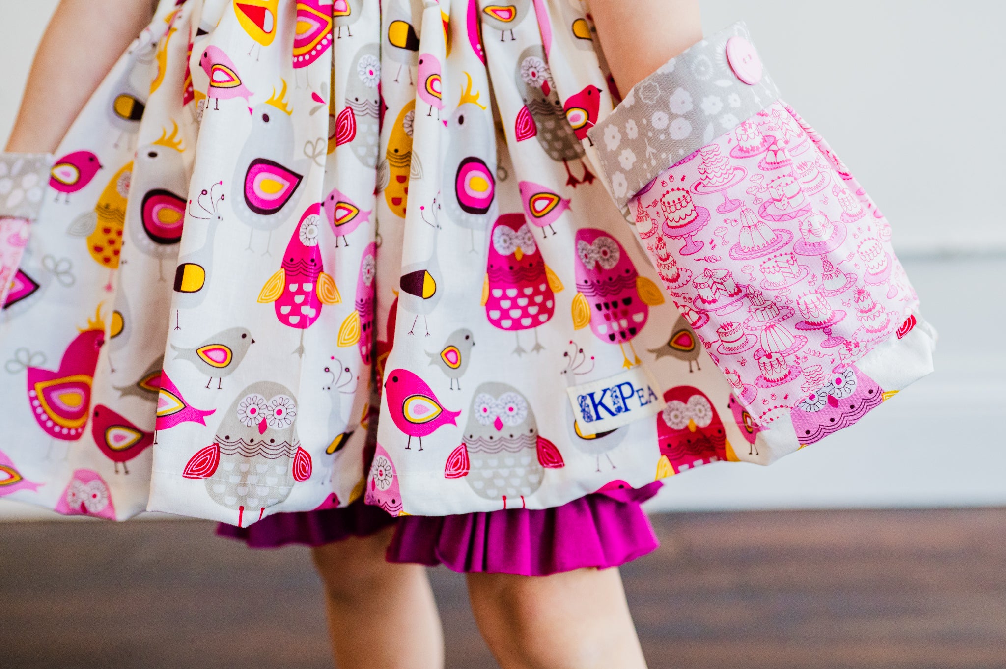 Birds of a Feather Twirl Top (ships in 2 weeks)