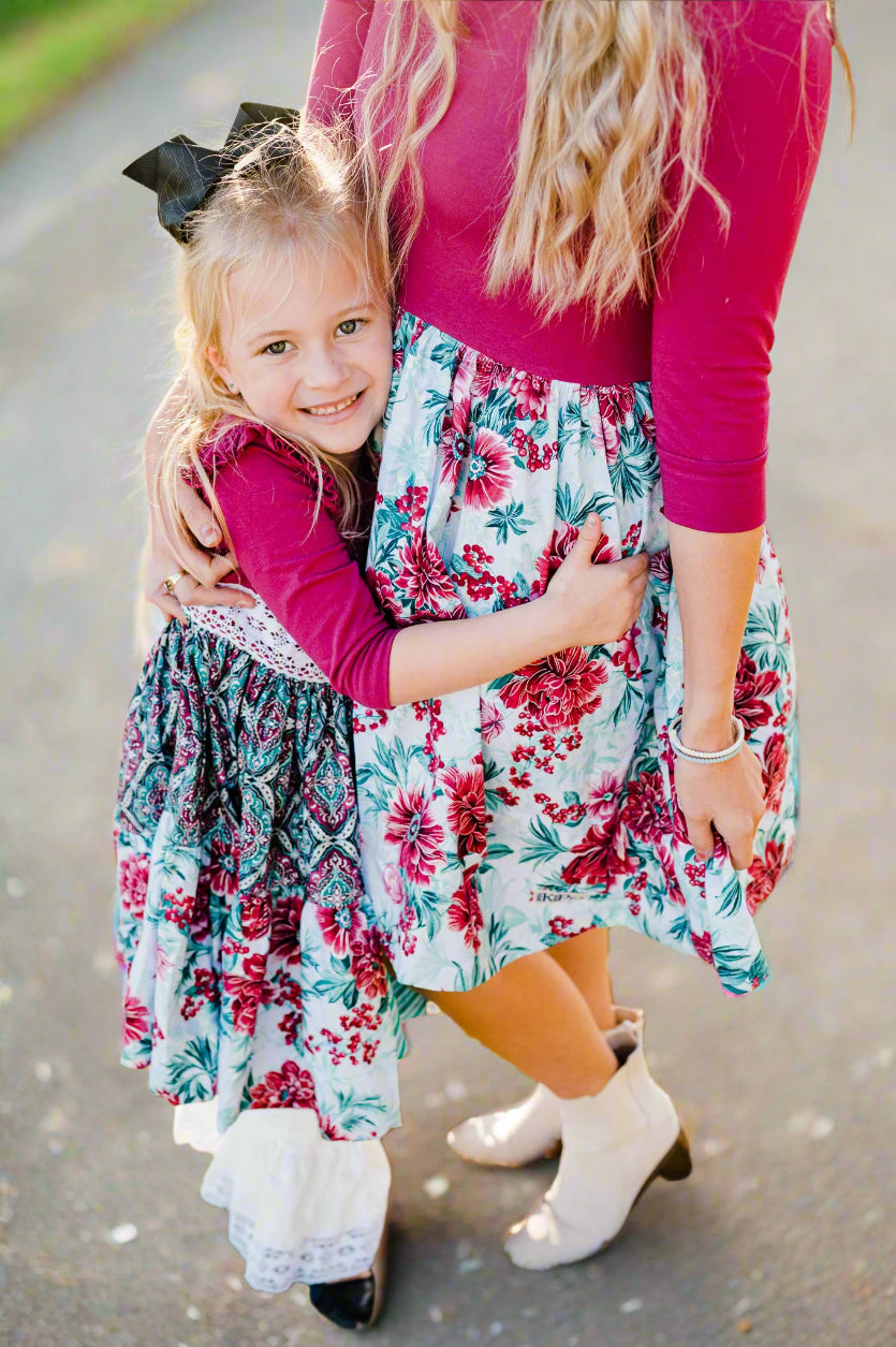 Lenten Rose Tier dress
