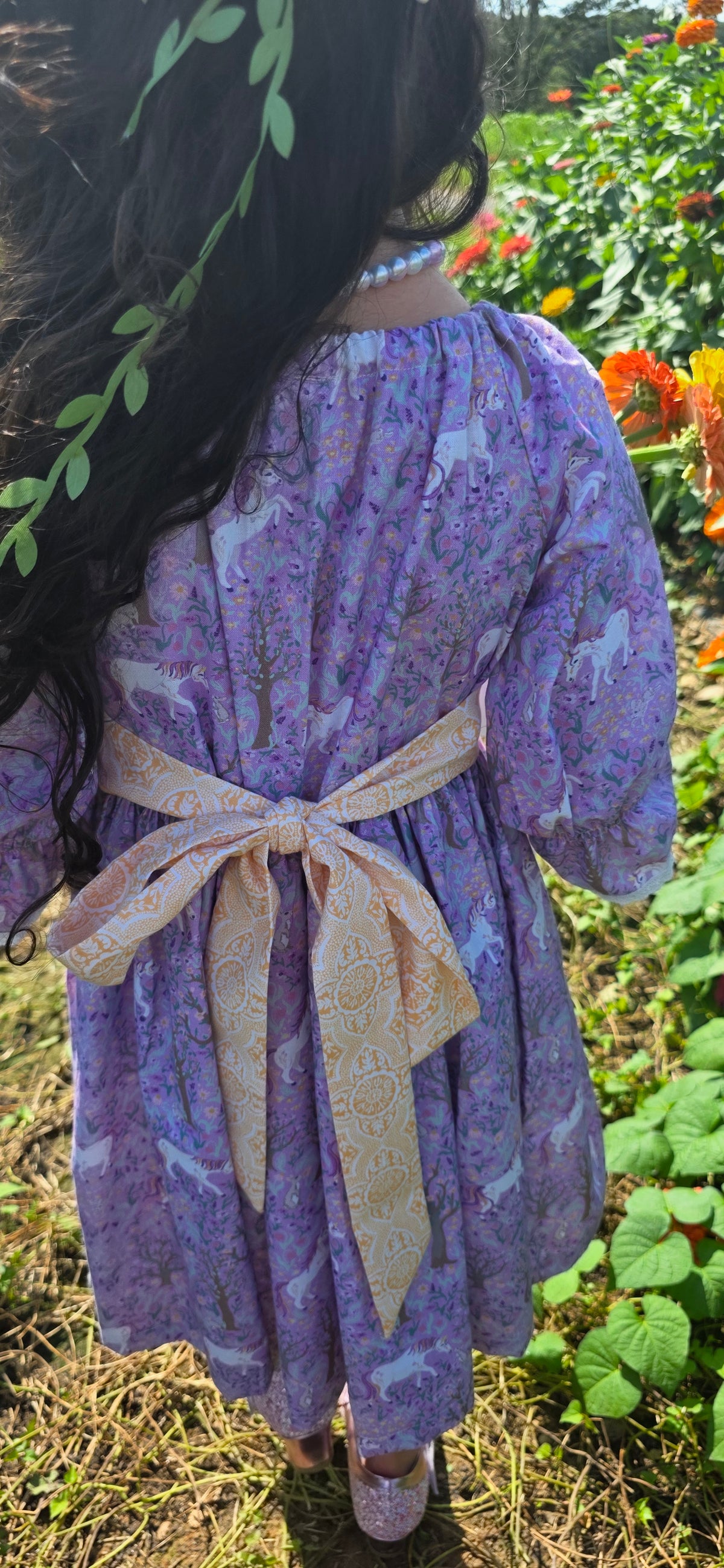 Enchanted Unicorn Lace Peasant (ships in two weeks)