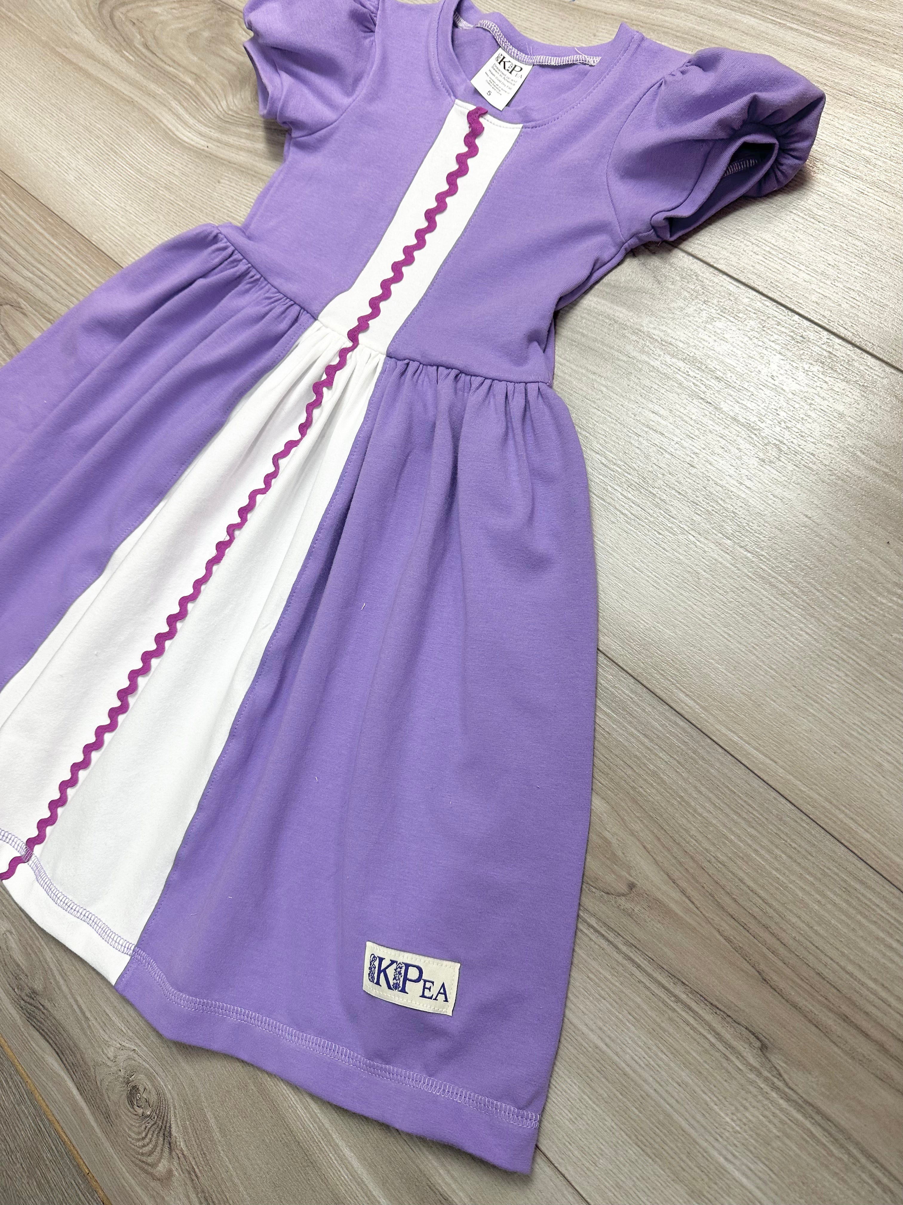 Rapunzel Puff Sleeve Lap Dress (ships in 2 weeks)