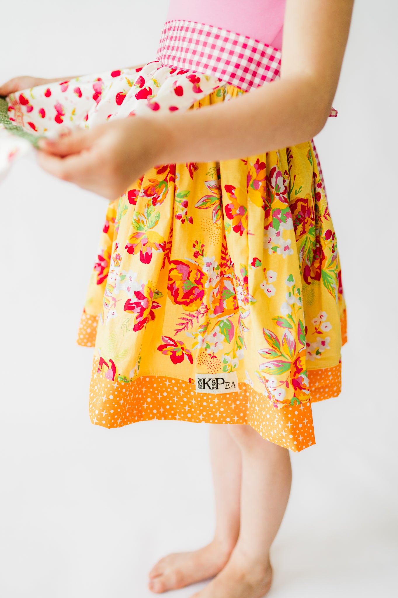 Berry Lovely Apron Twirl Dress (ships in 2 weeks)