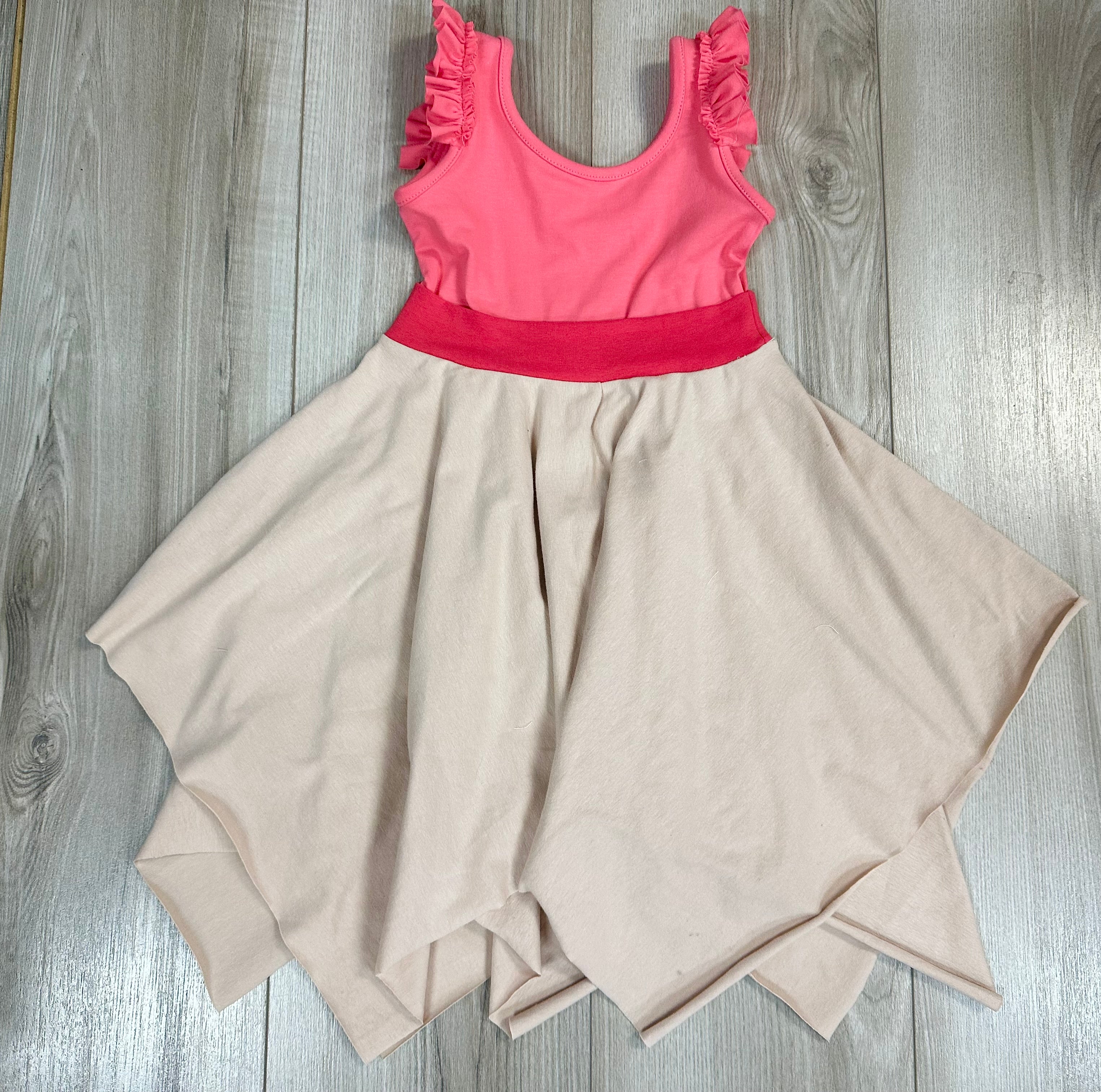 Heart of Te Fiti Petal skirt Lap Dress (ships in 2 weeks)