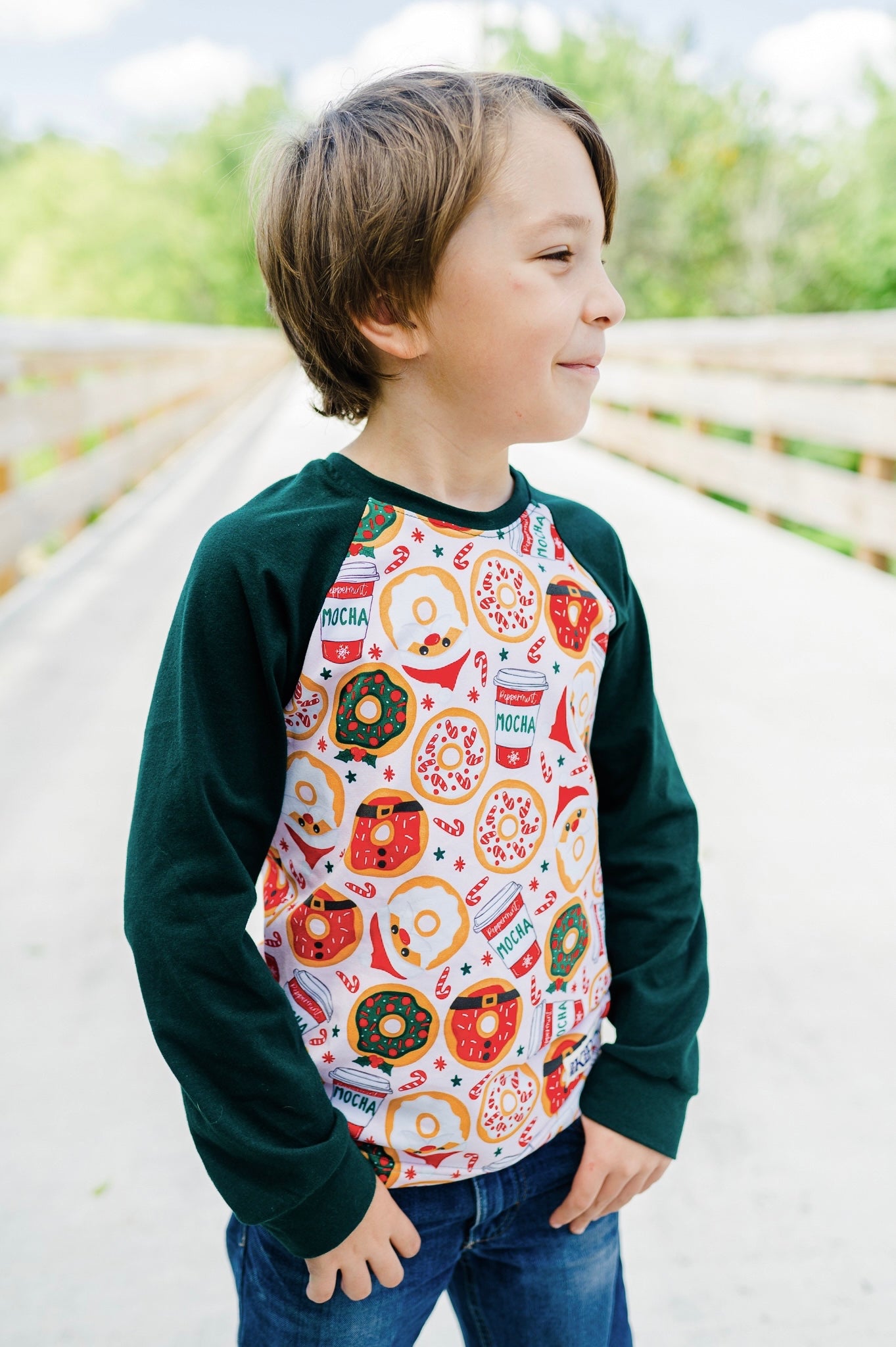 Christmas Treats Long Sleeved Griffin Tee