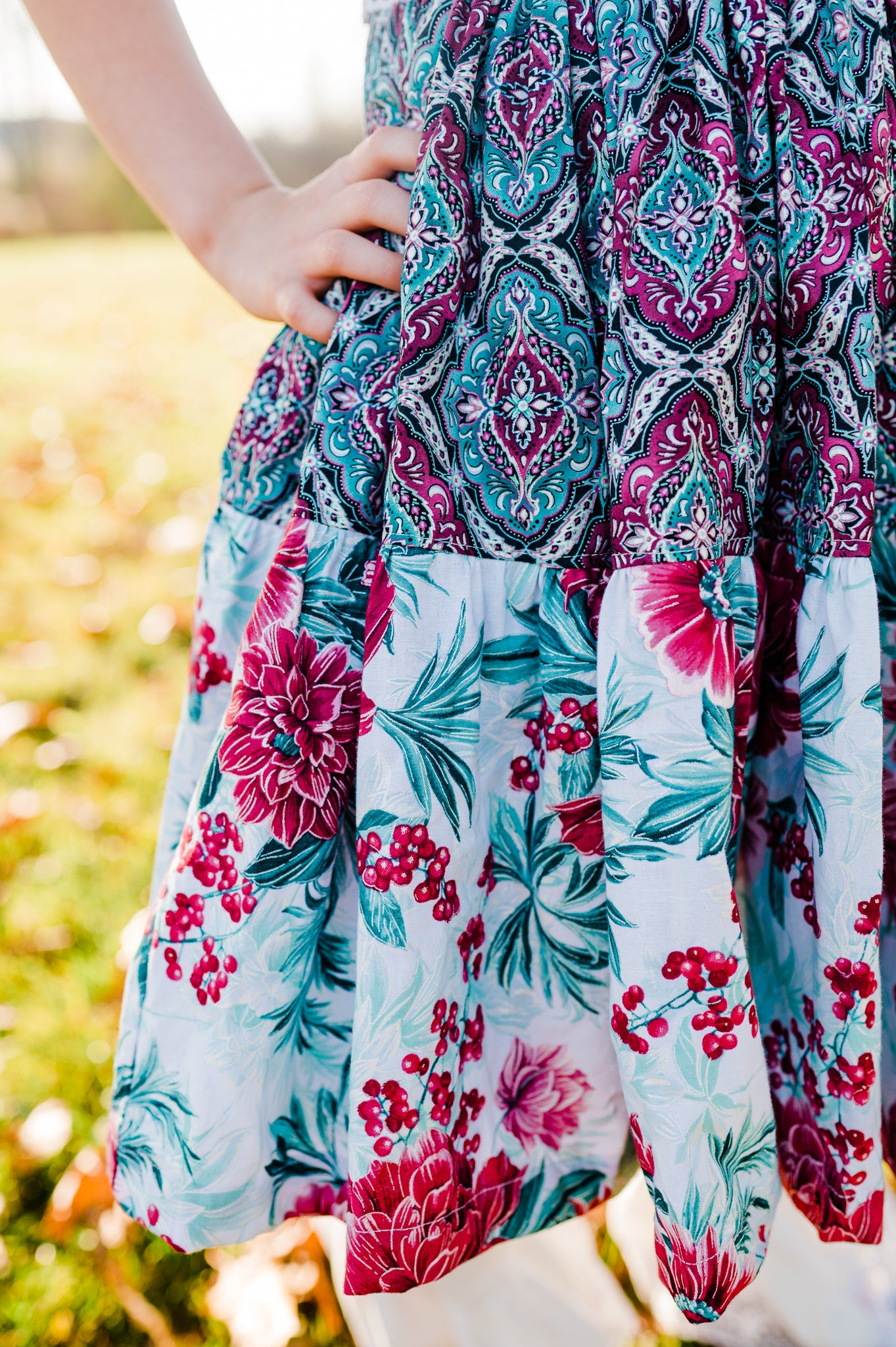 Lenten Rose Tier dress