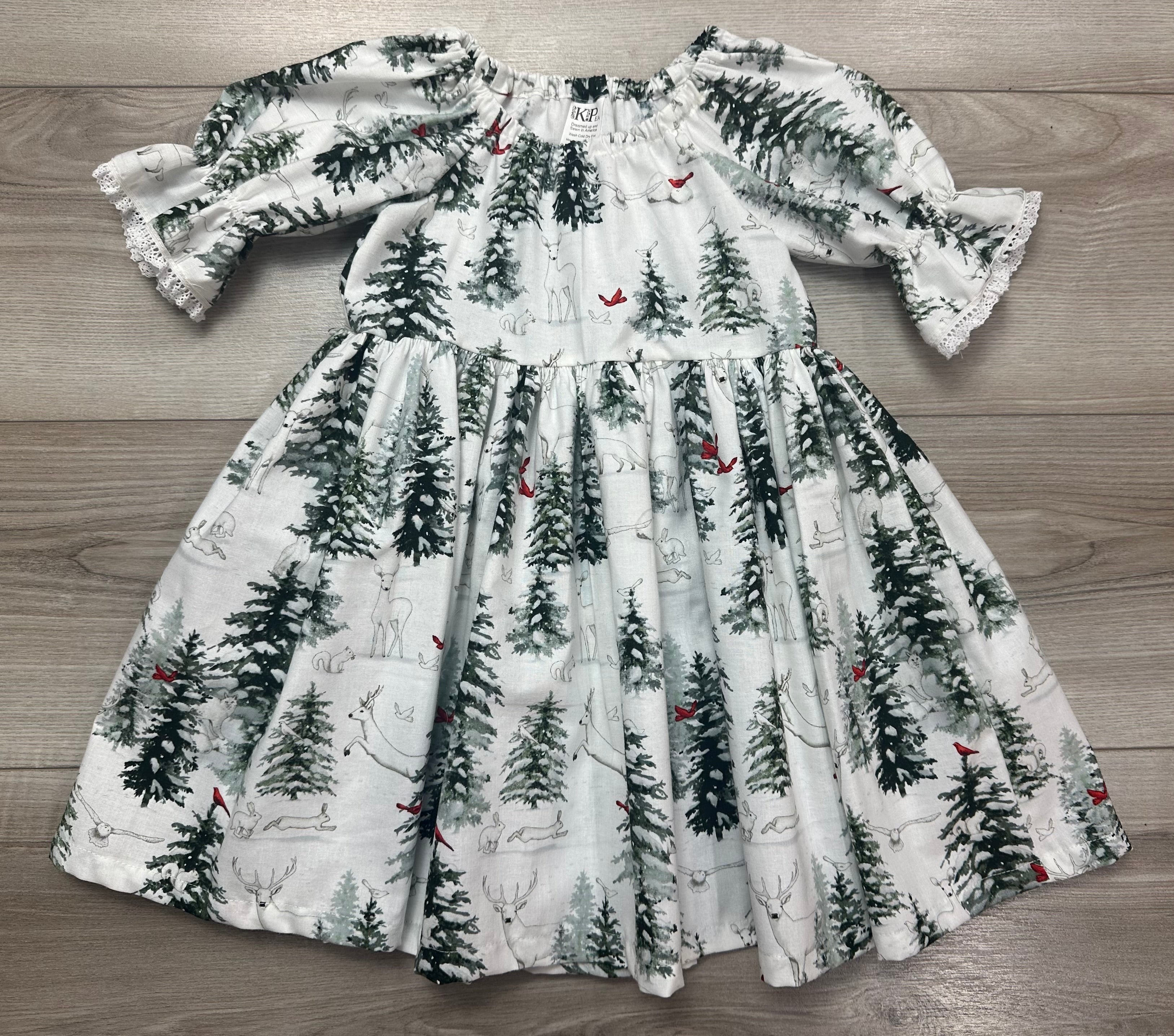Snowy Pines Andrew Button Up Shirt (ships in 2 weeks)