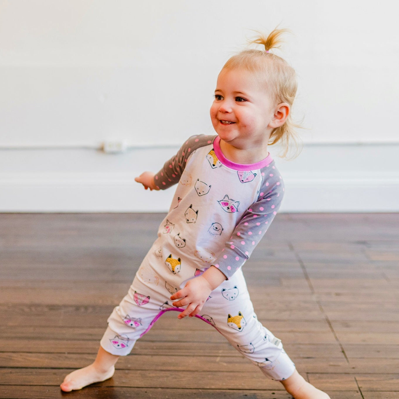 Woodland Creatures Casey Romper Outfit (ships in 2 weeks)