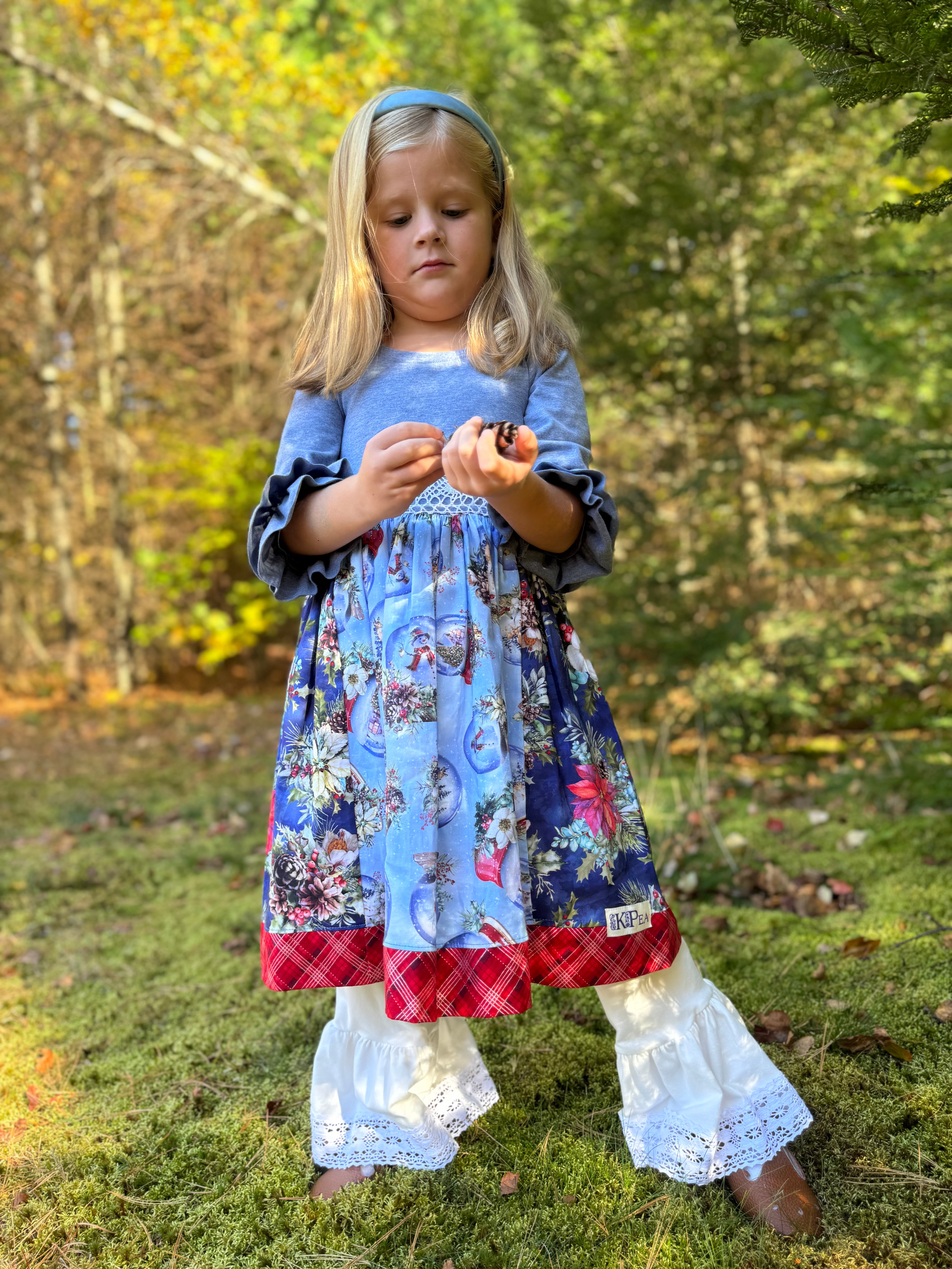 Christmas at the Cabin Bailey Dress (ships in 2 weeks)