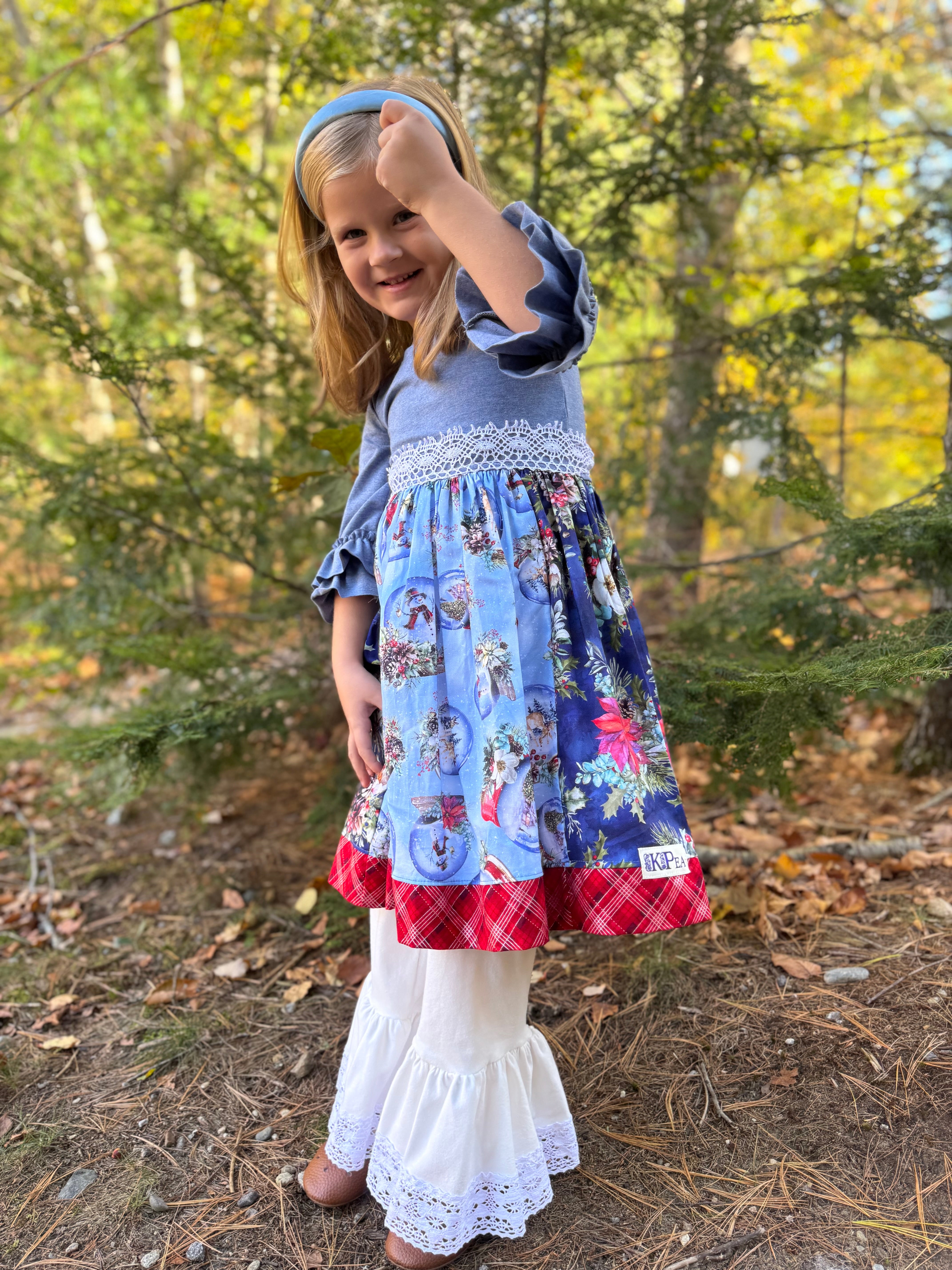 Christmas at the Cabin Bailey Dress (ships in 2 weeks)