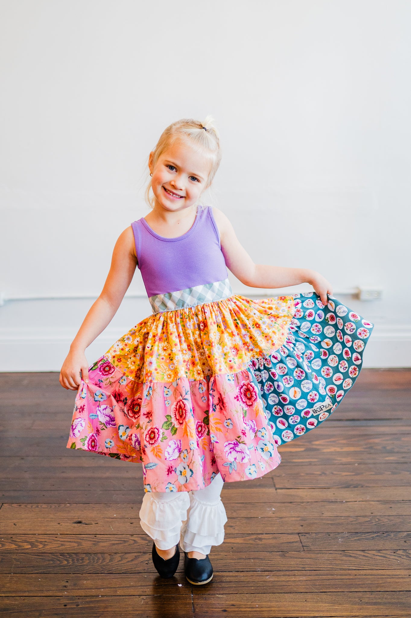 Spring Meadows Tier Dress (ships in 2 weeks)