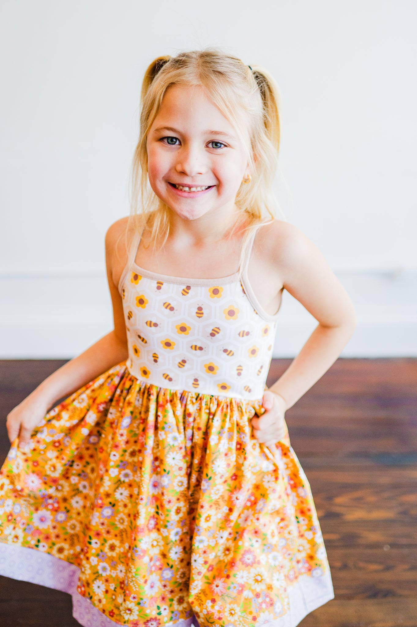 Honeycomb Twirl Dress (ships in 2 weeks)