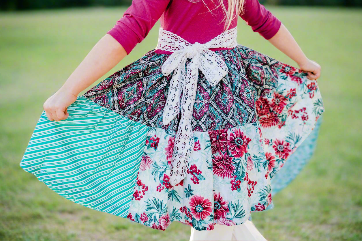 Lenten Rose Tier dress