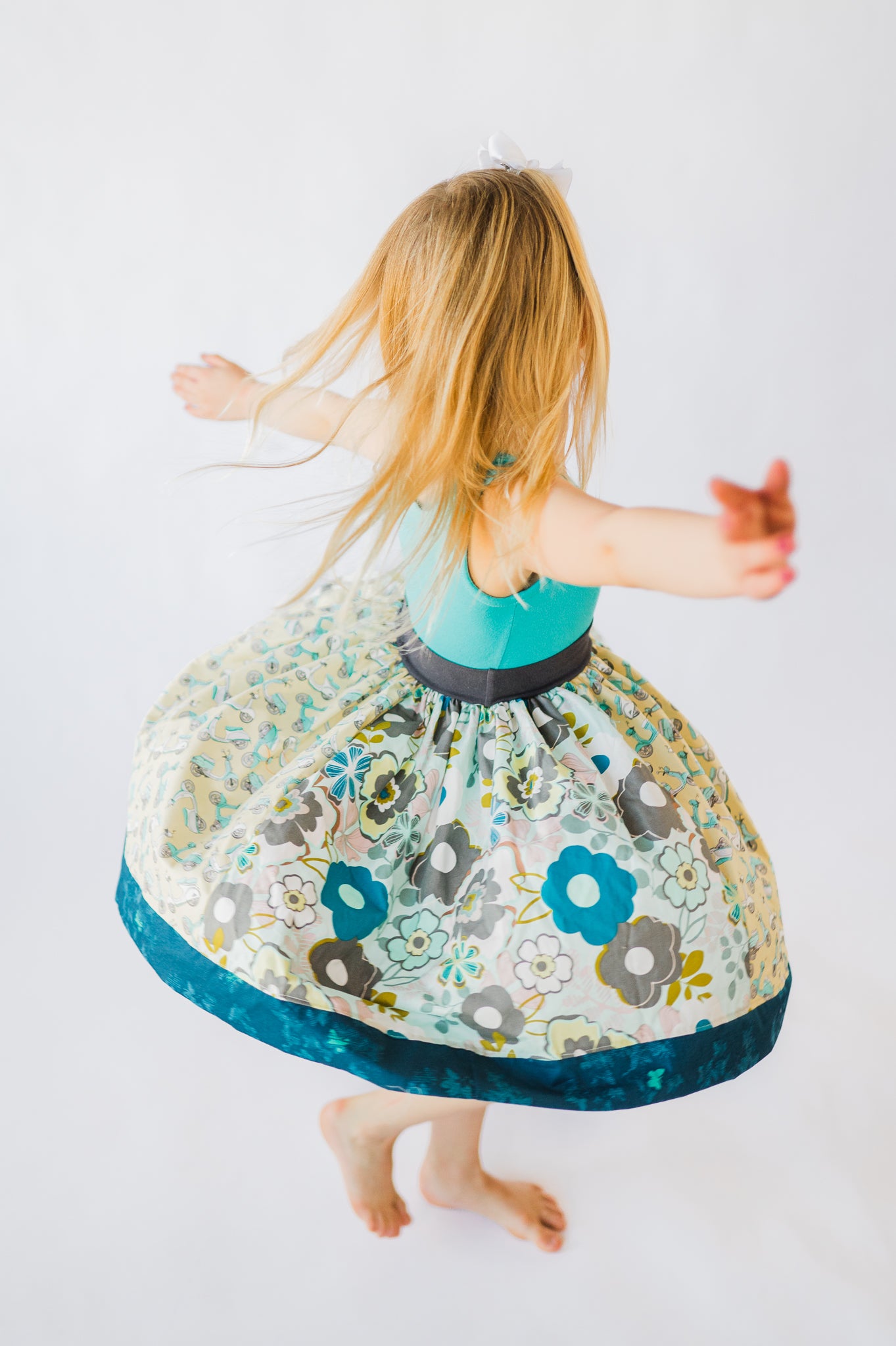 Scooting Along Wide Strap Twirl dress (ships in 2 weeks)