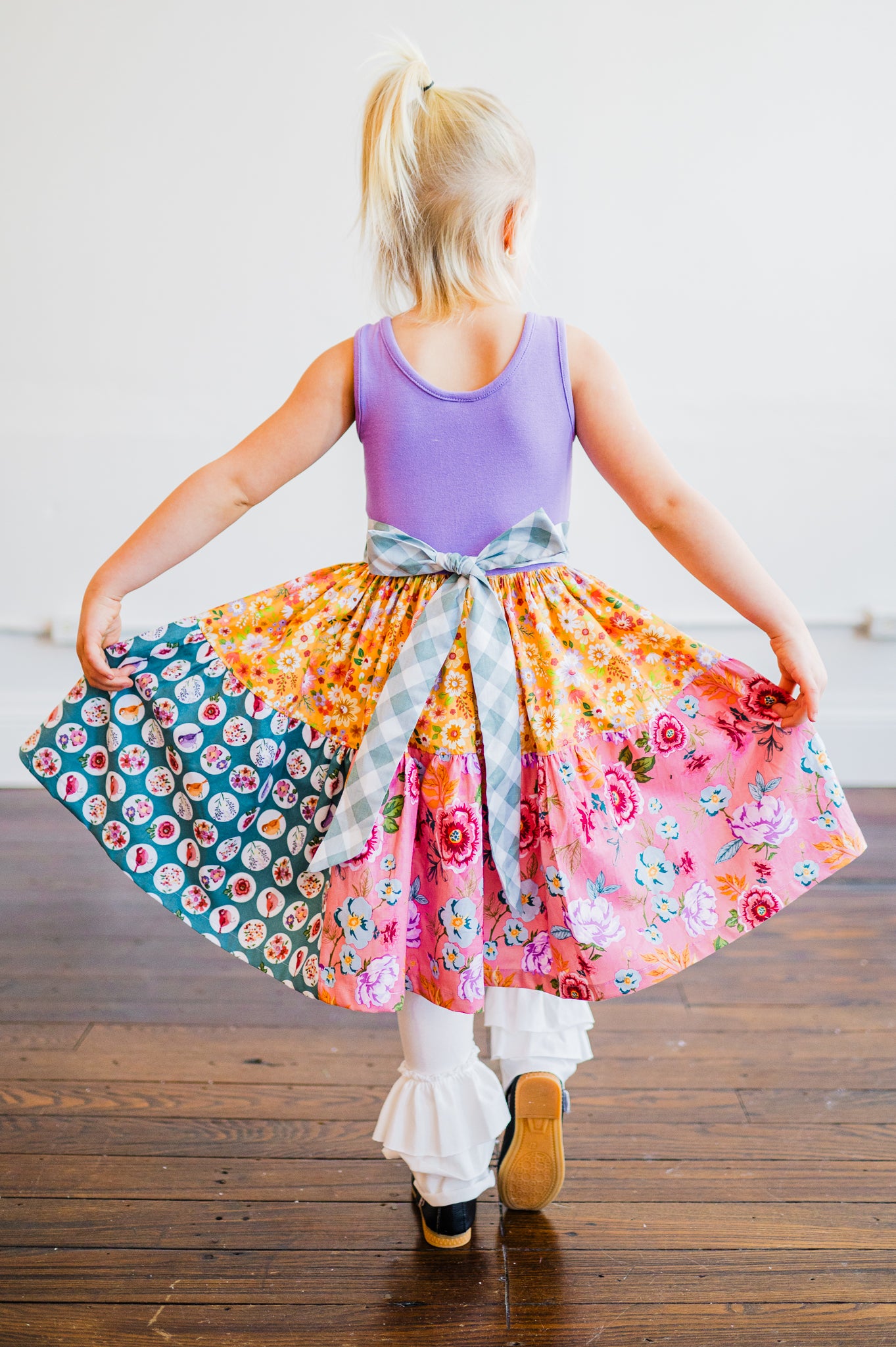 Spring Meadows Tier Dress (ships in 2 weeks)