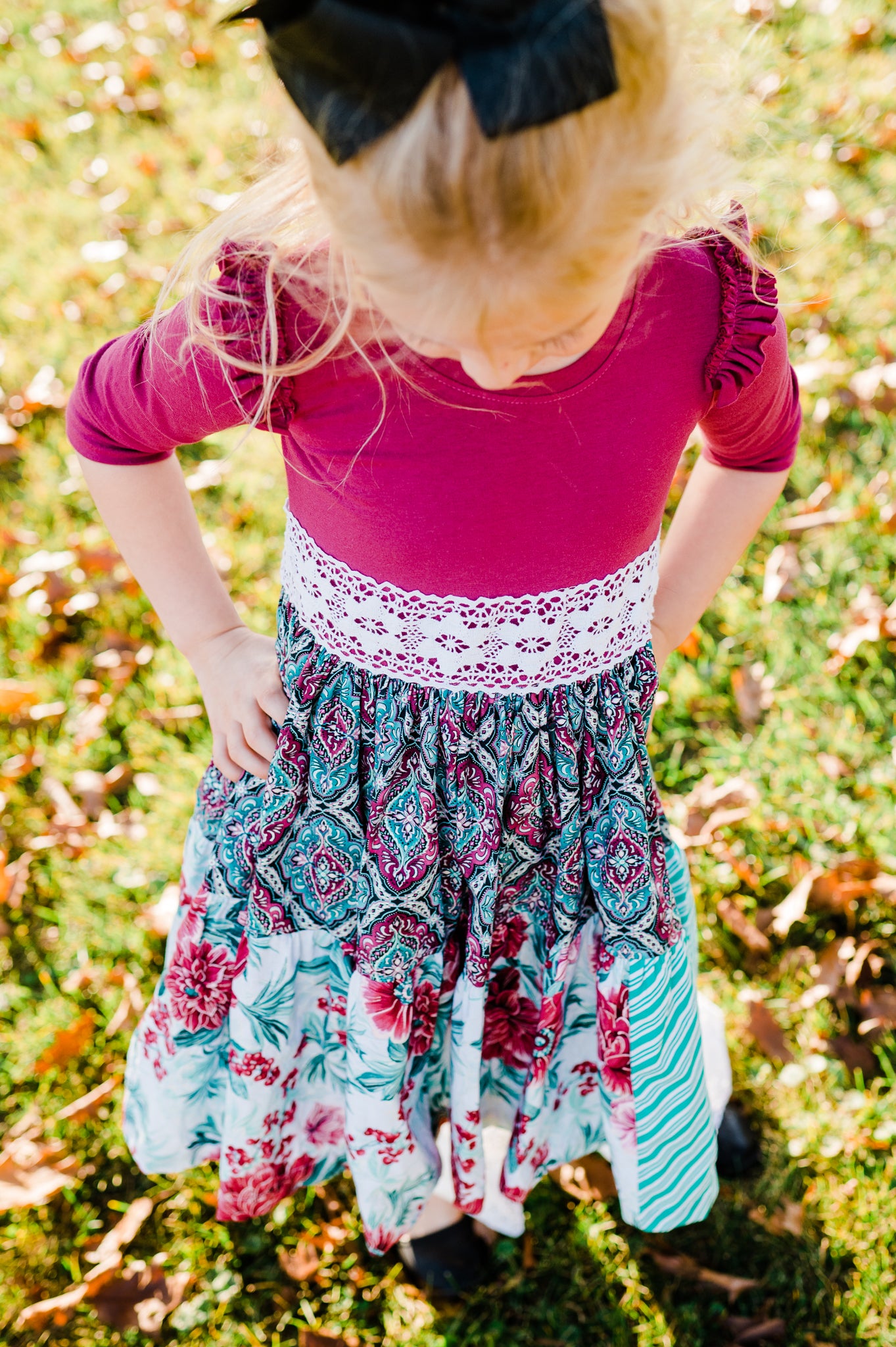 Lenten Rose Tier dress