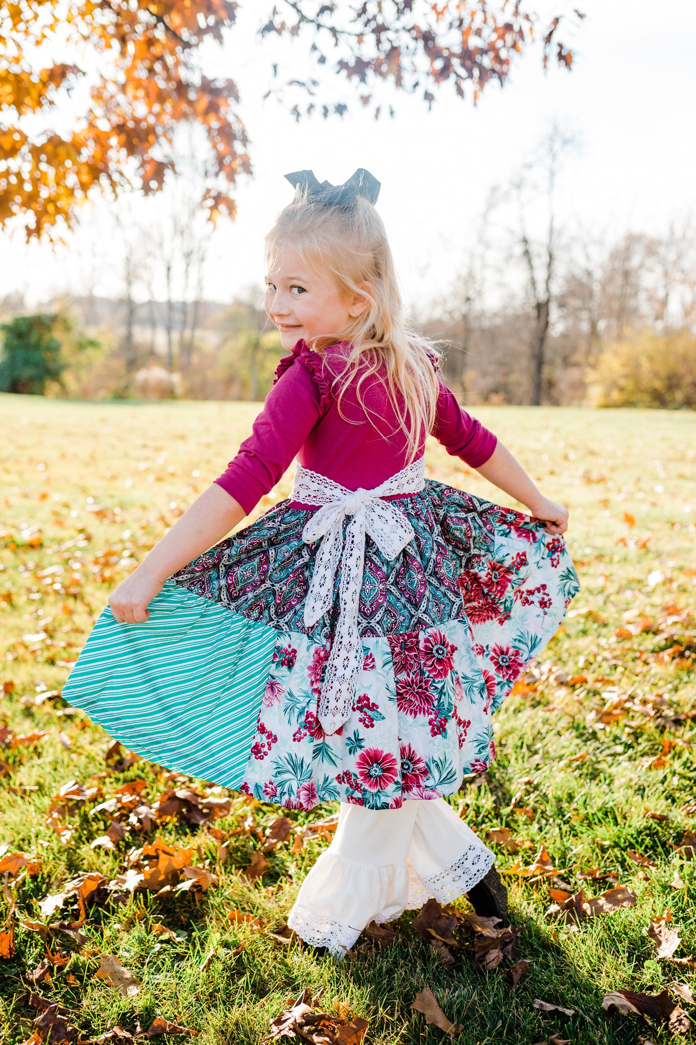 Lenten Rose Tier dress