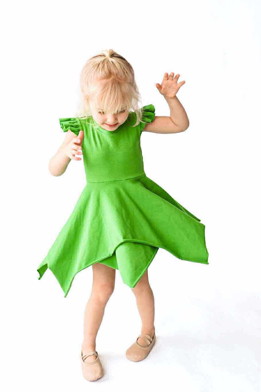 Tink Petal skirt Lap Dress