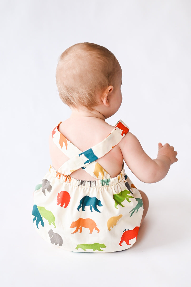 Beary Adventurous Bubble Romper