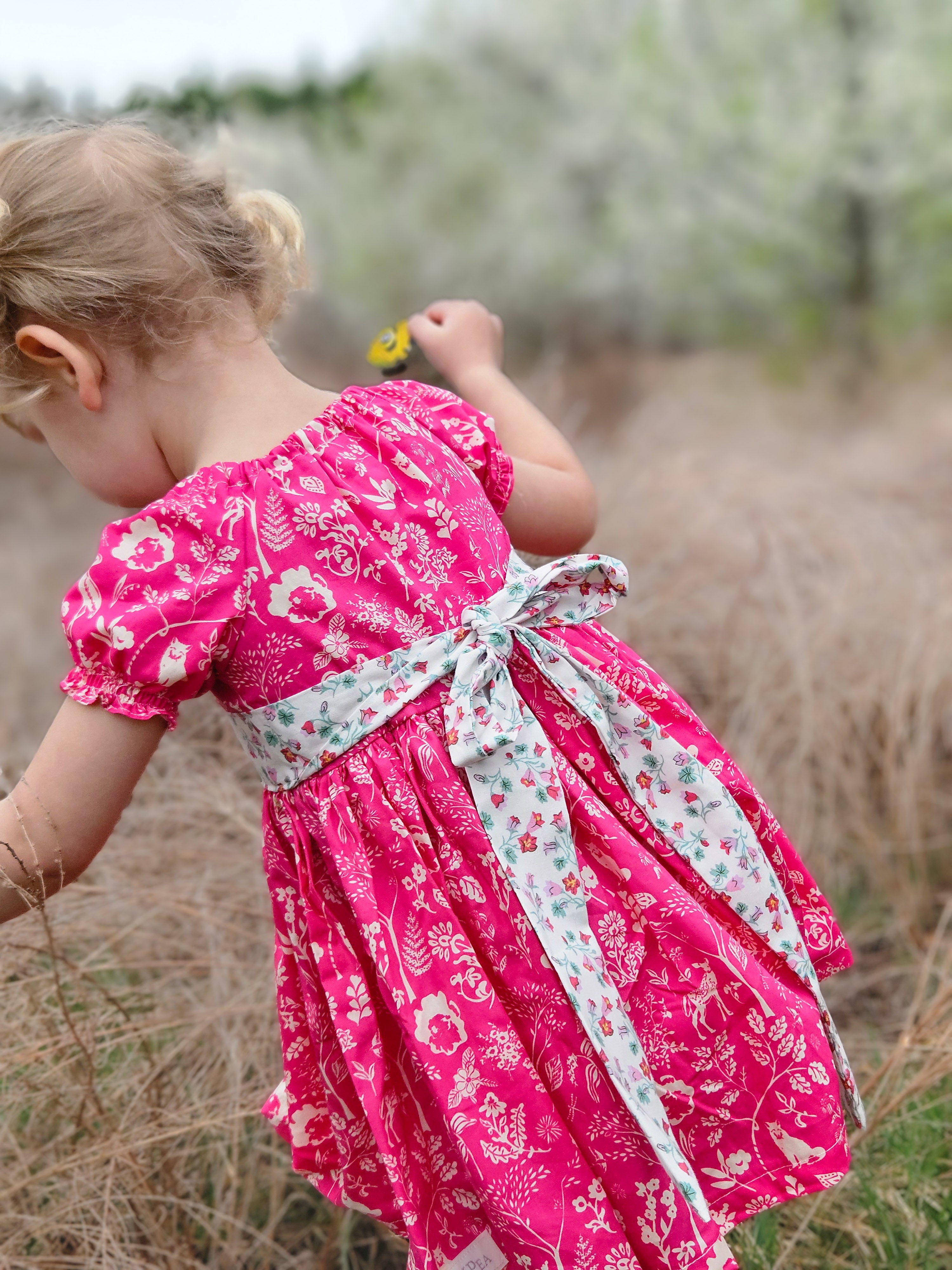 Secret Meadow Peasant Dress (ships in 2 weeks)