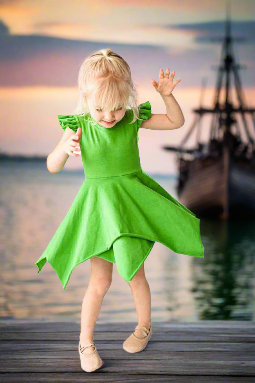 Tink Petal skirt Lap Dress