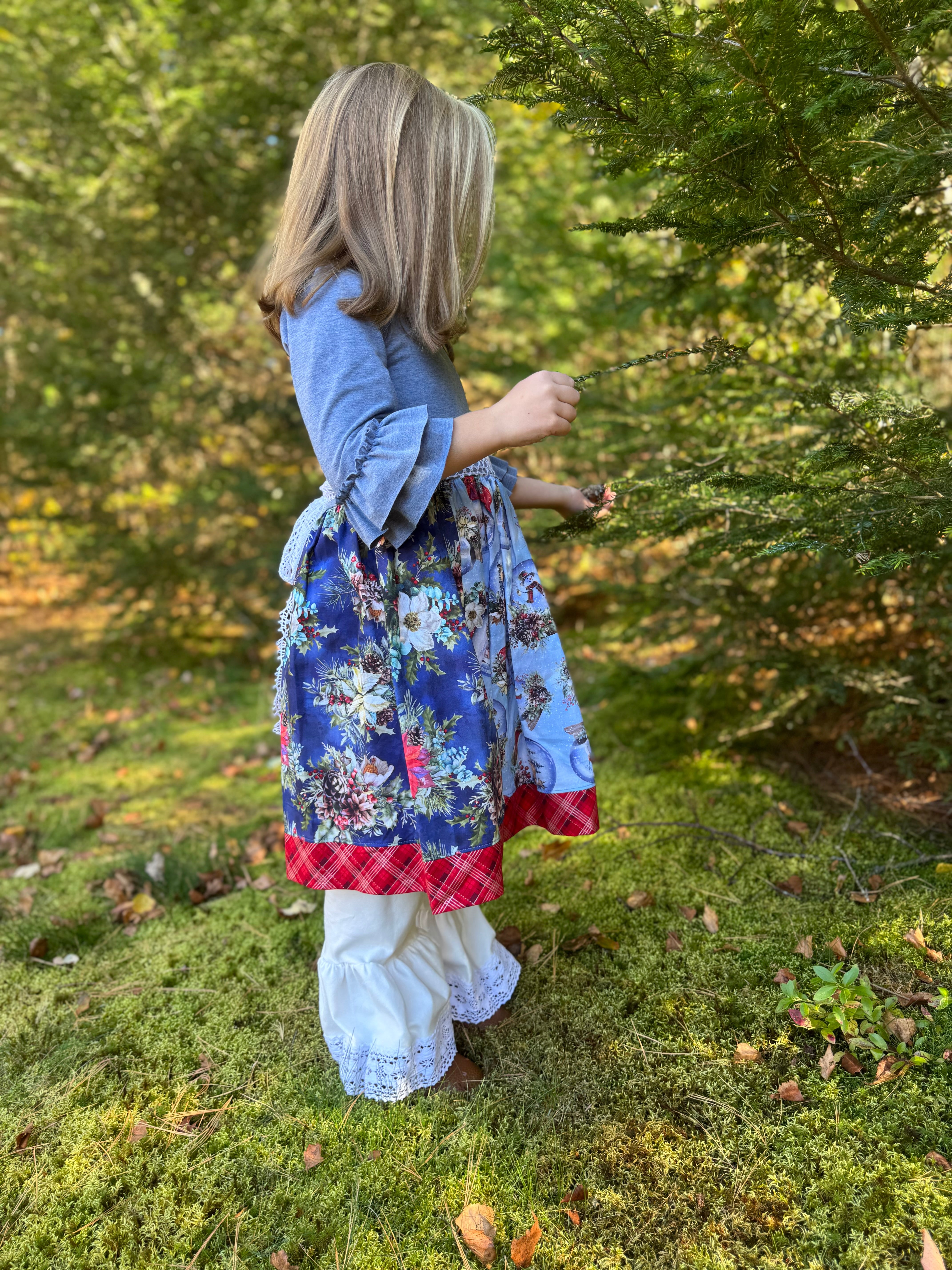 Christmas at the Cabin Bailey Dress (ships in 2 weeks)