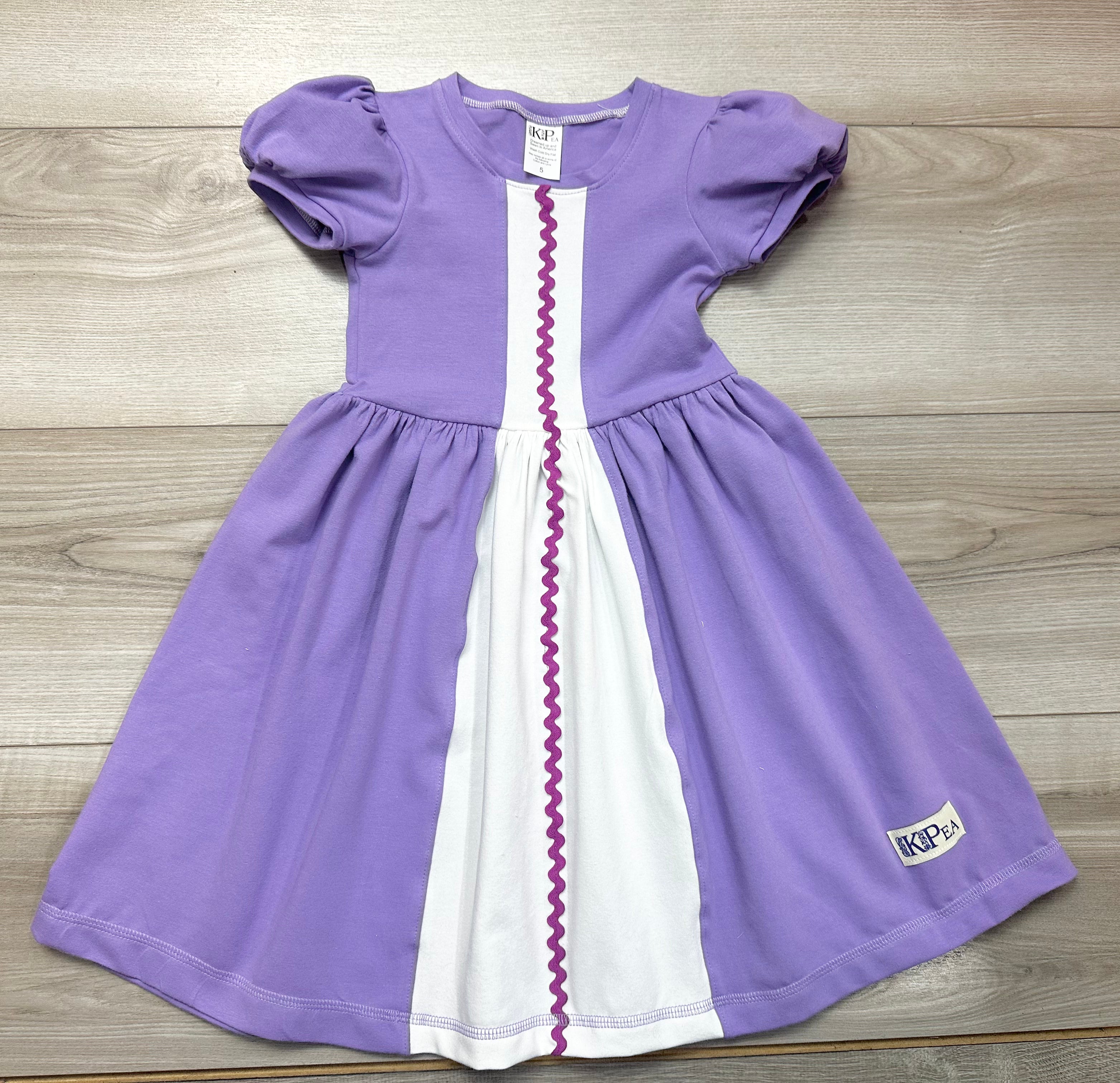 Rapunzel Puff Sleeve Lap Dress (ships in 2 weeks)