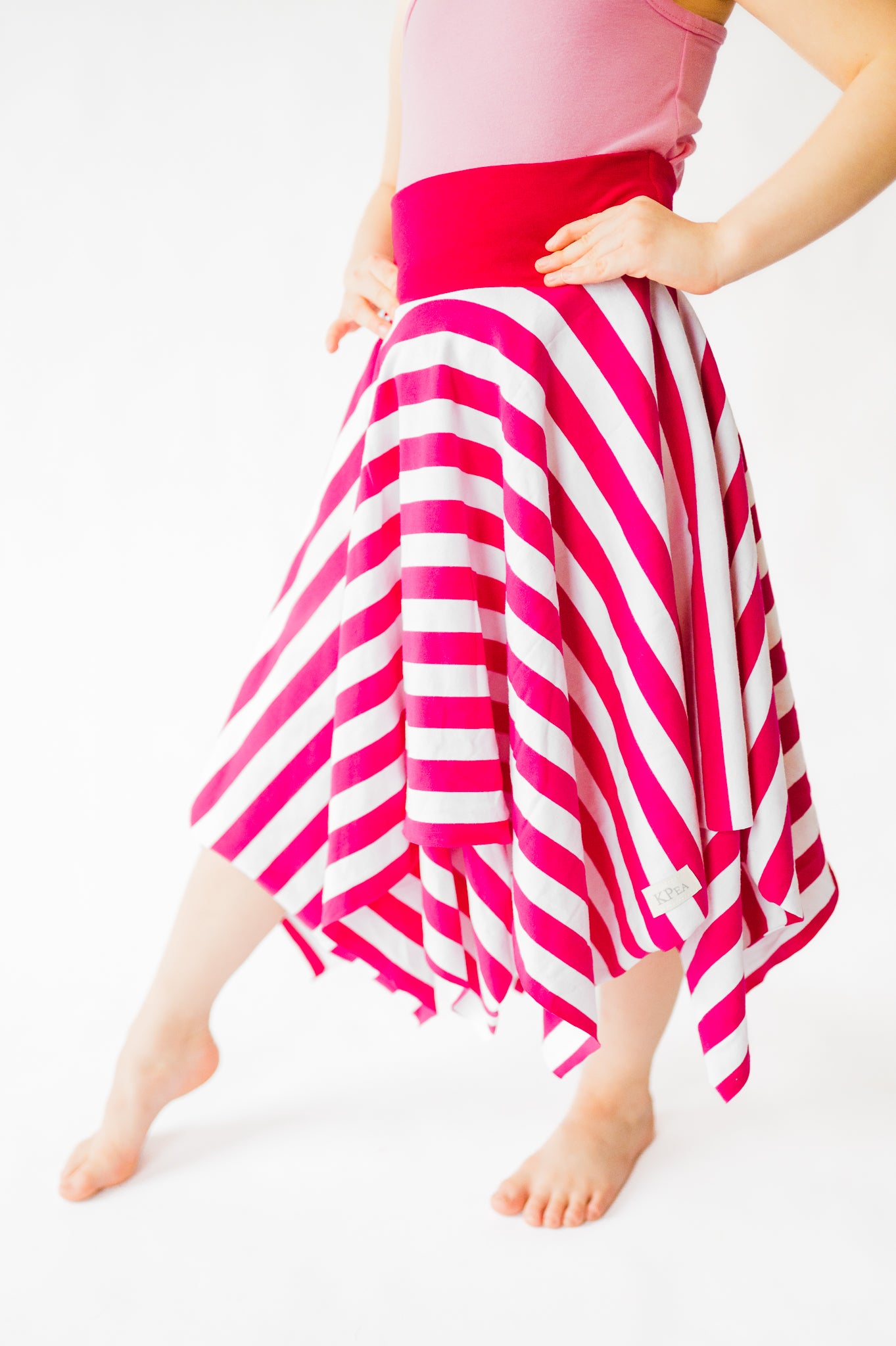 Raspberry Swirl Knit Maxi Skirt (ships in 2 weeks)
