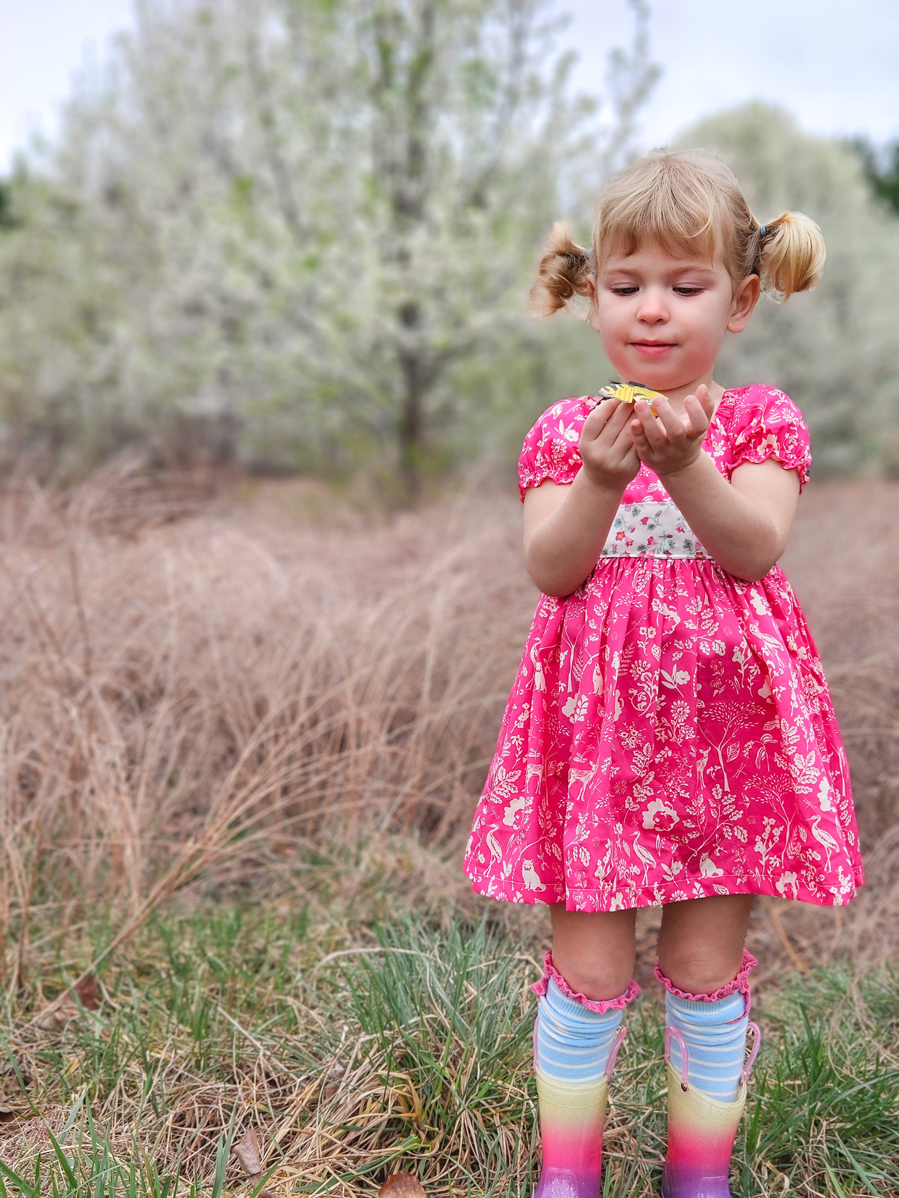 Secret Meadow Peasant Dress (ships in 2 weeks)