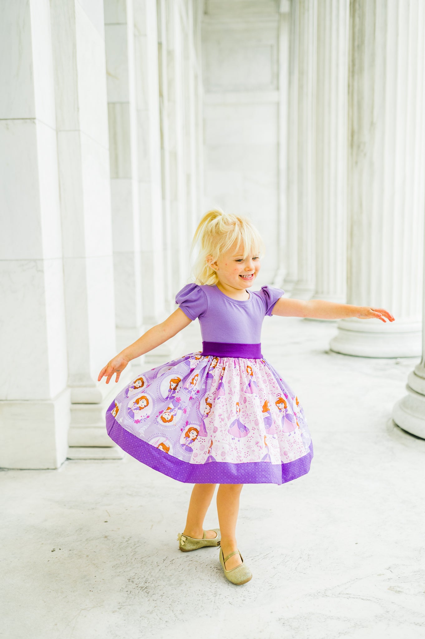 Sophia Puff sleeve Dress