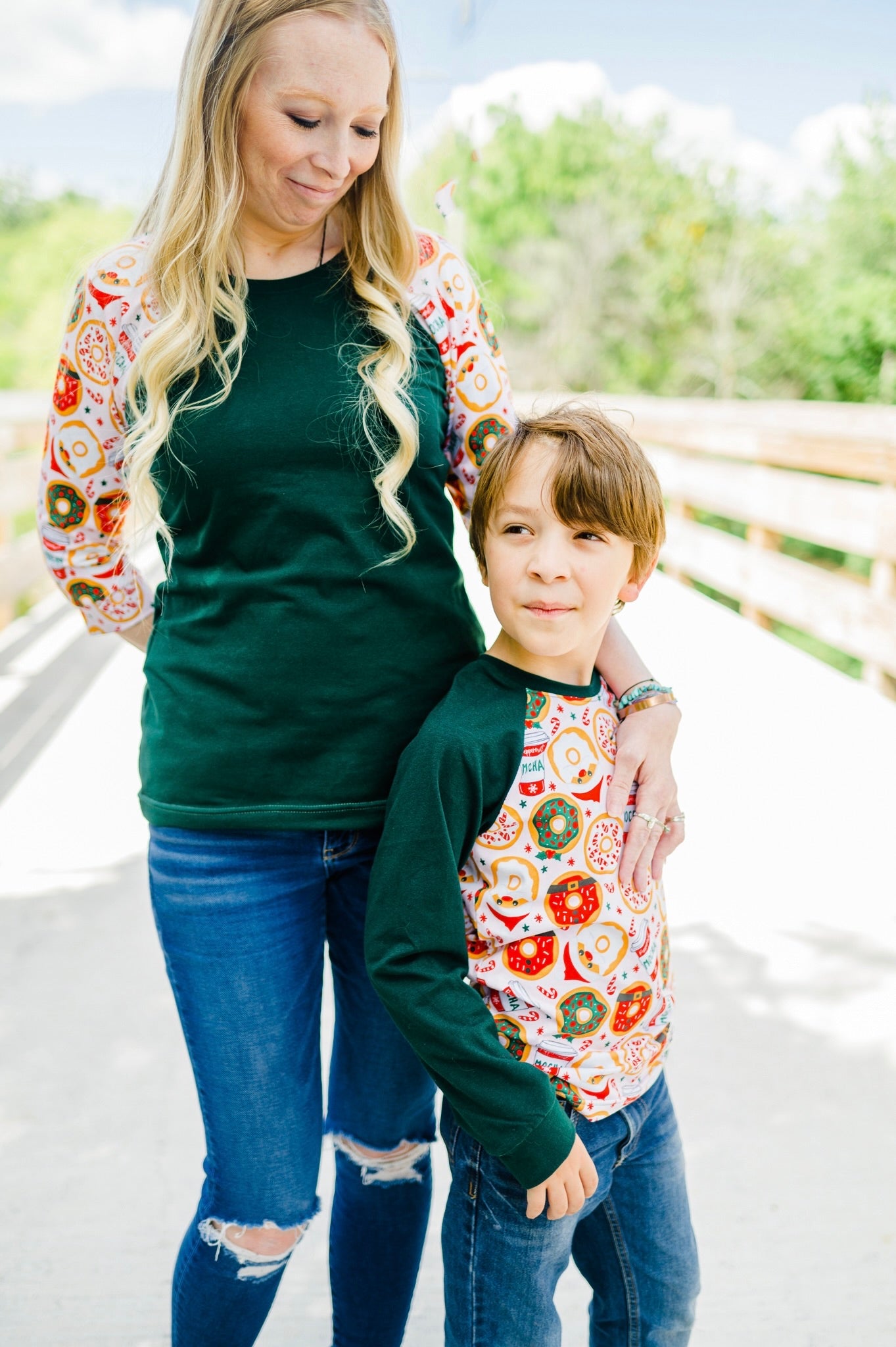 Christmas Treats Long Sleeved Griffin Tee