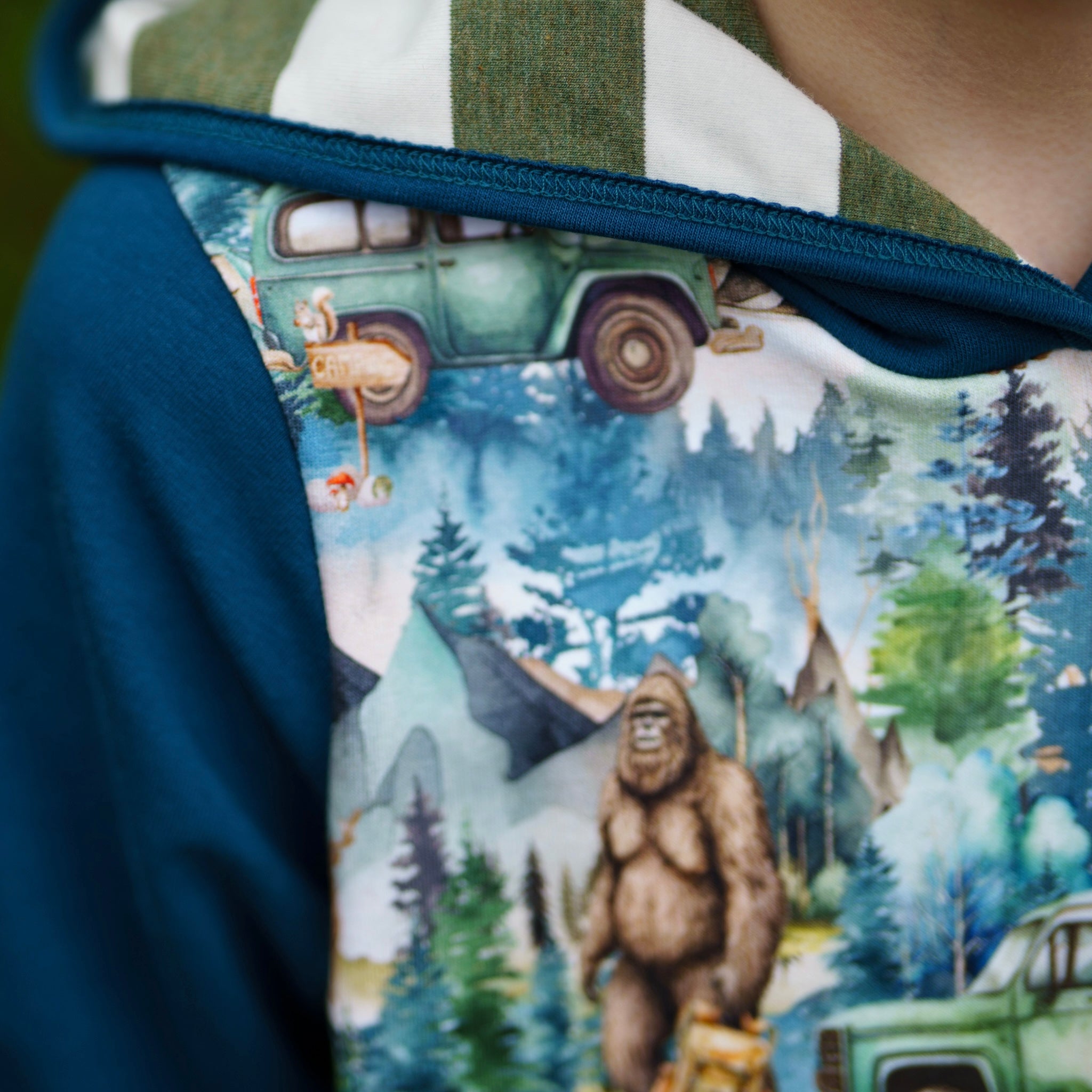 Camping with Sasquatch Hoodie (ships in two weeks)