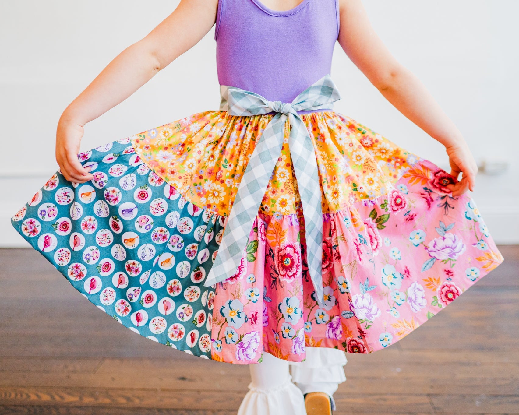 Spring Meadows Tier Dress (ships in 2 weeks)