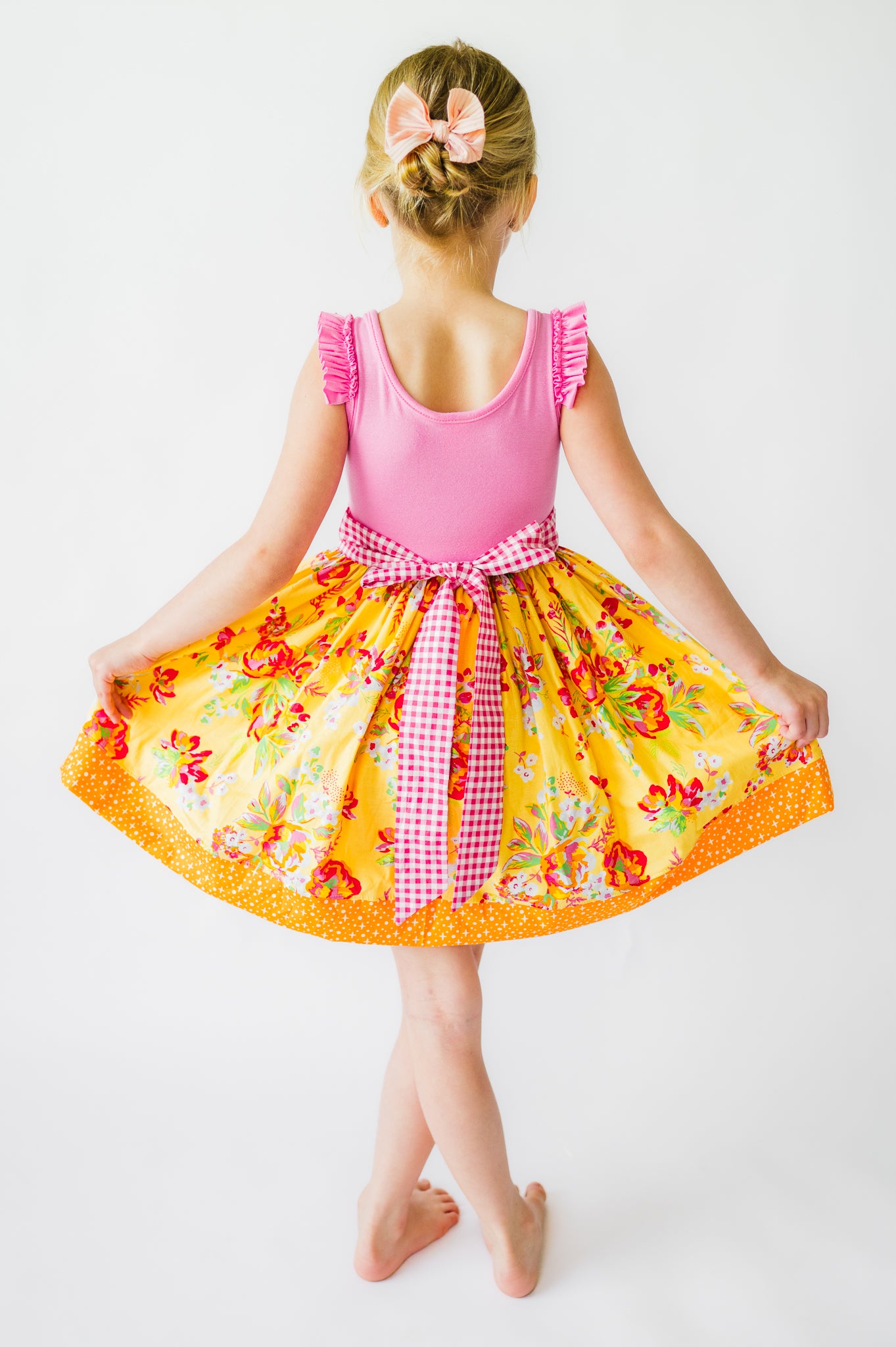 Berry Lovely Apron Twirl Dress (ships in 2 weeks)
