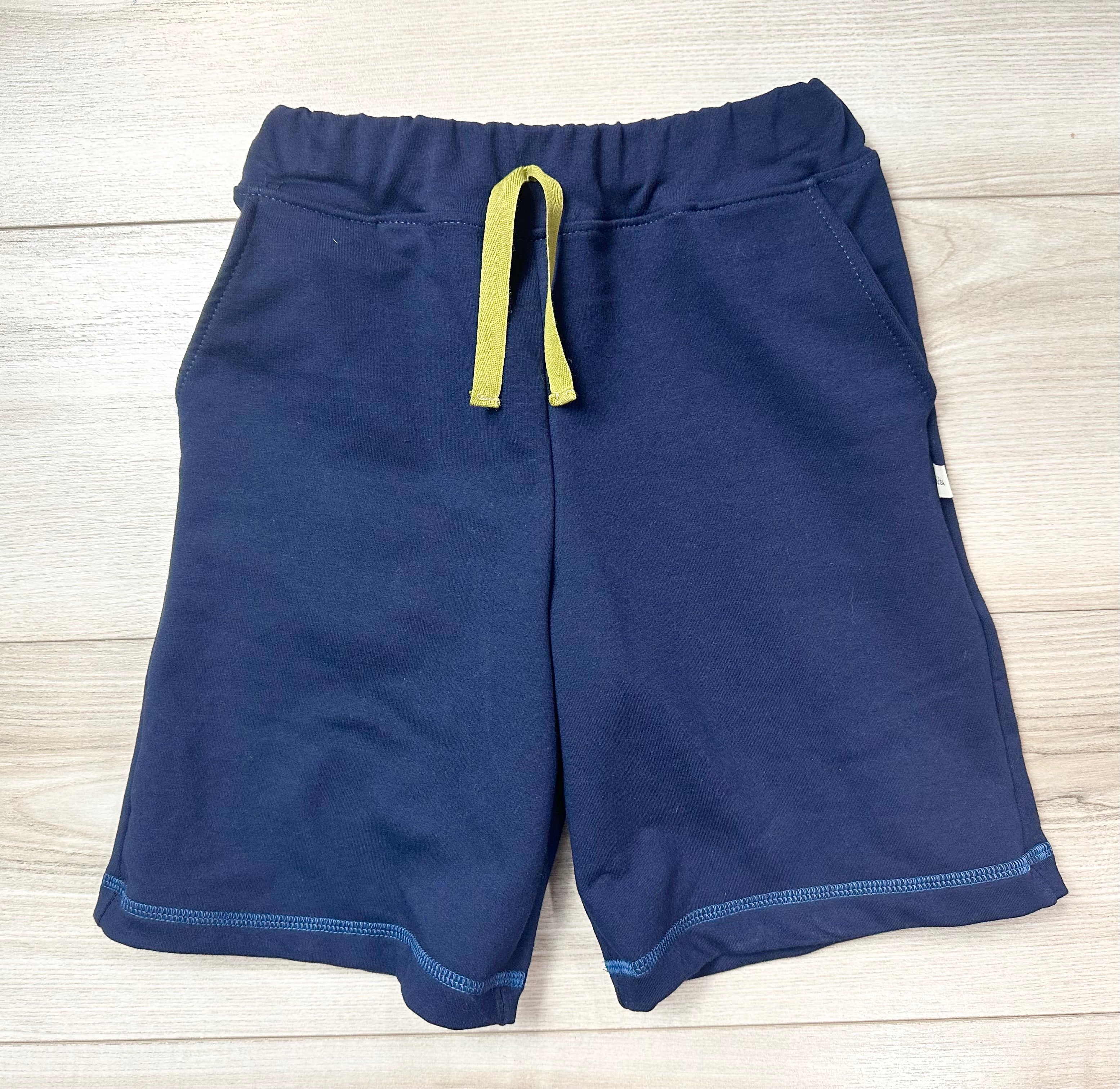 Navy Blue French Terry Hudson Shorts