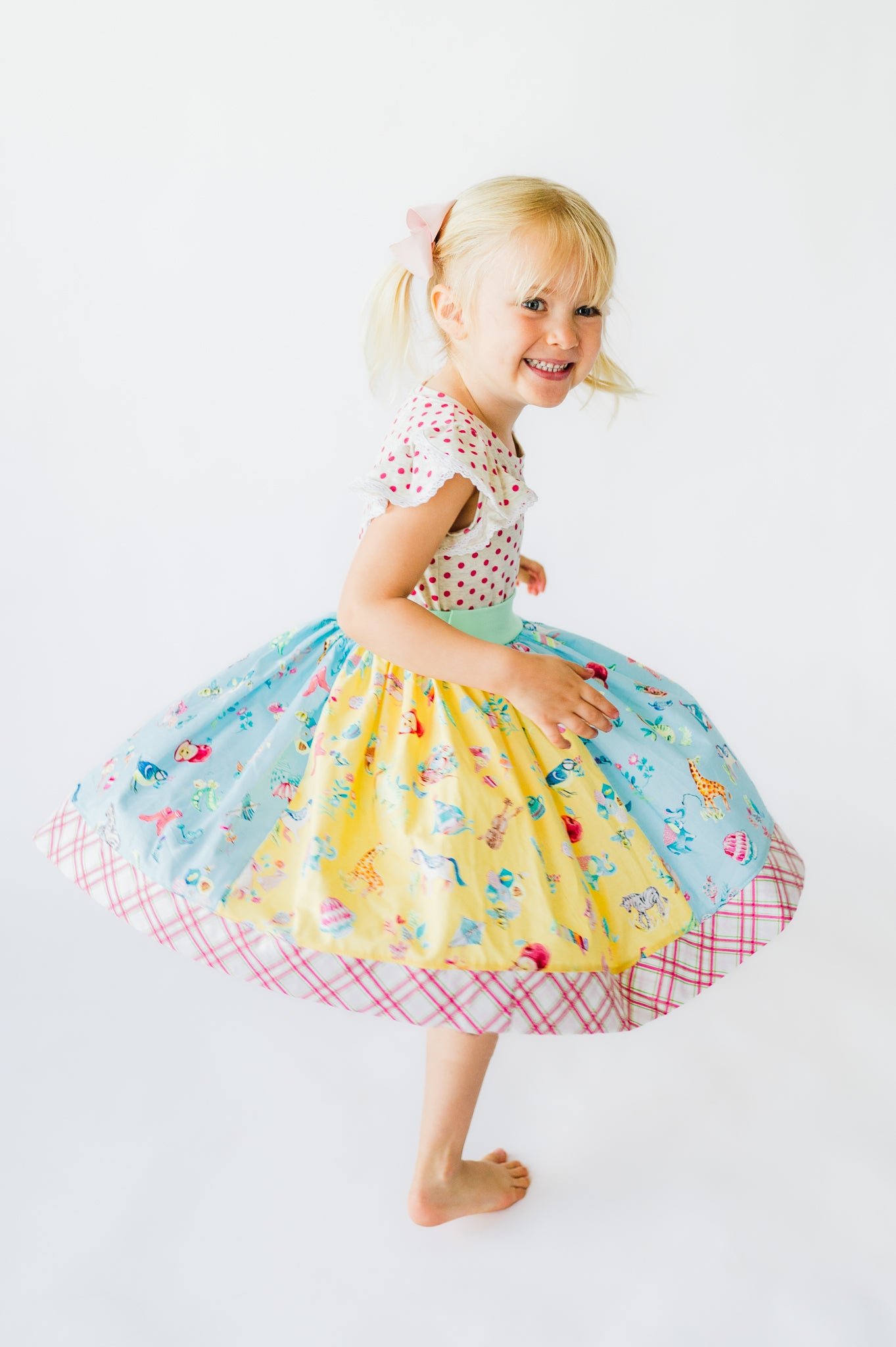 Vintage Toys Petal Sleeve Twirl Dress(ships in 2 weeks)