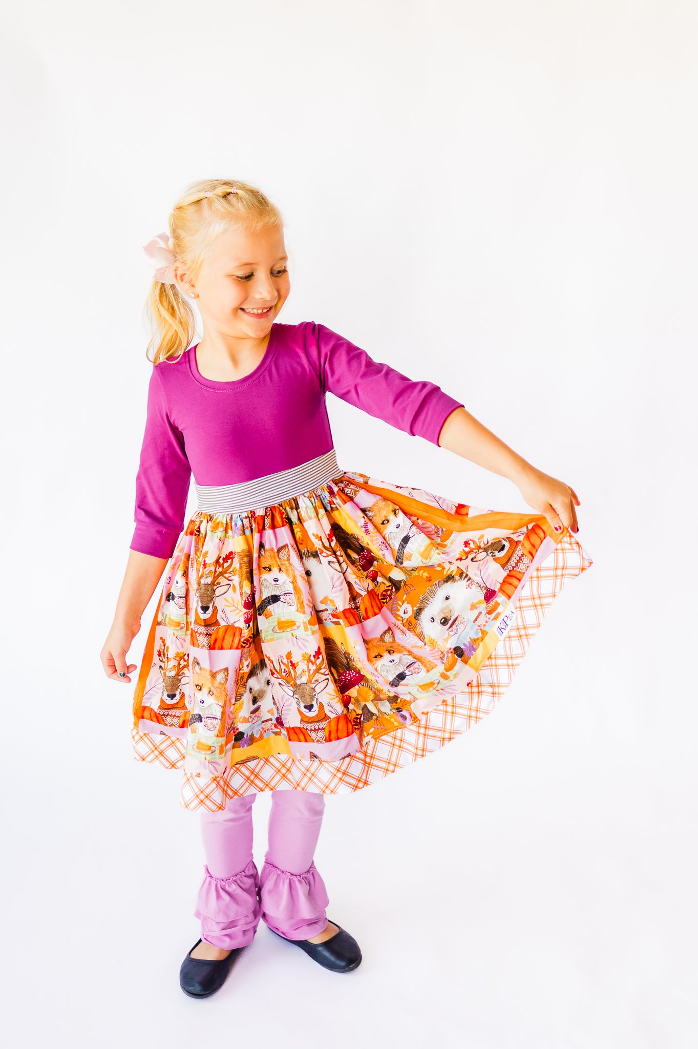 Harvest Picnic Sarah 3/4 Dress (Ships in 2 weeks)