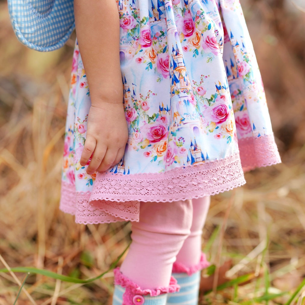 Ever After Puff sleeve Knit Dress (ships in 2 weeks)