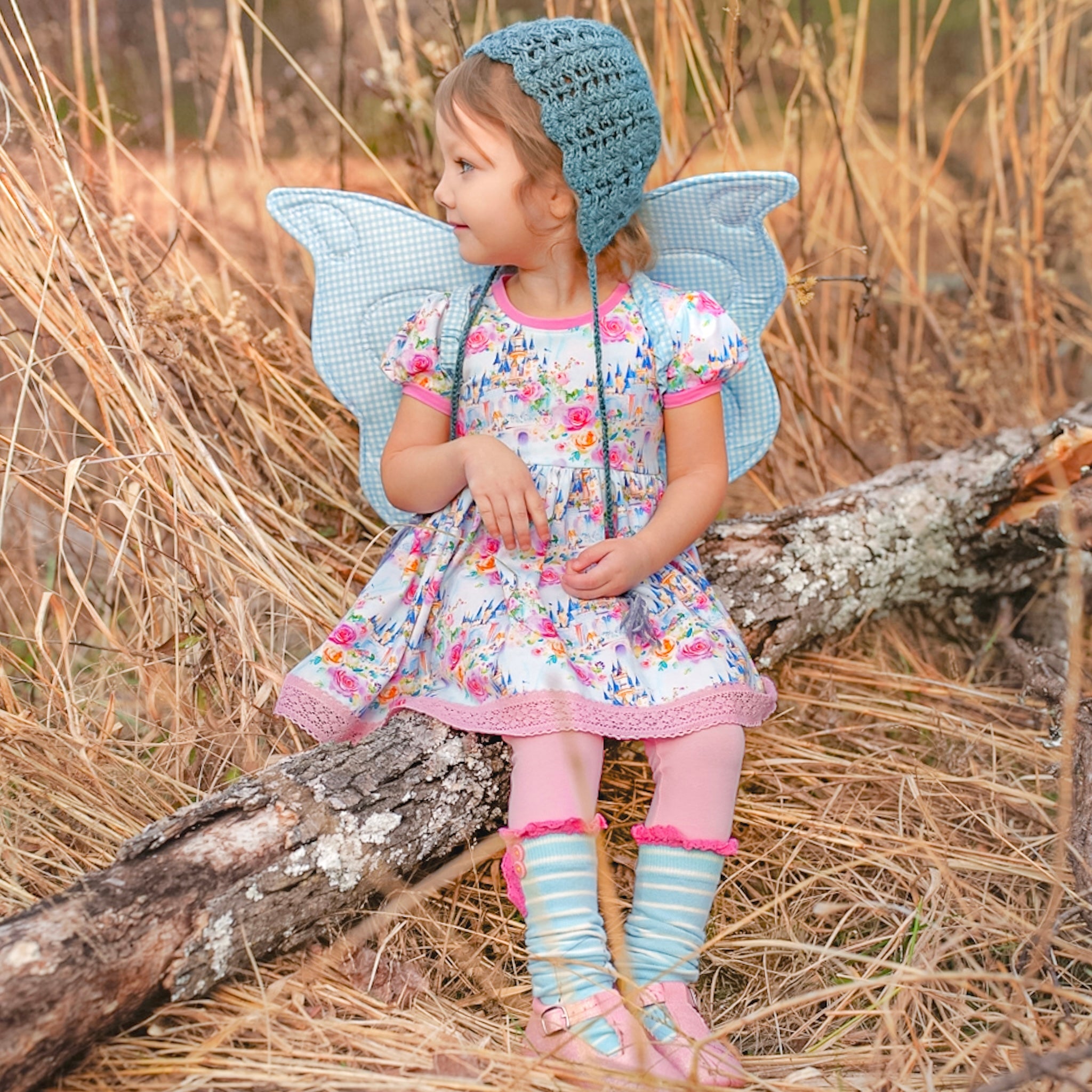 Ever After Puff sleeve Knit Dress (ships in 2 weeks)