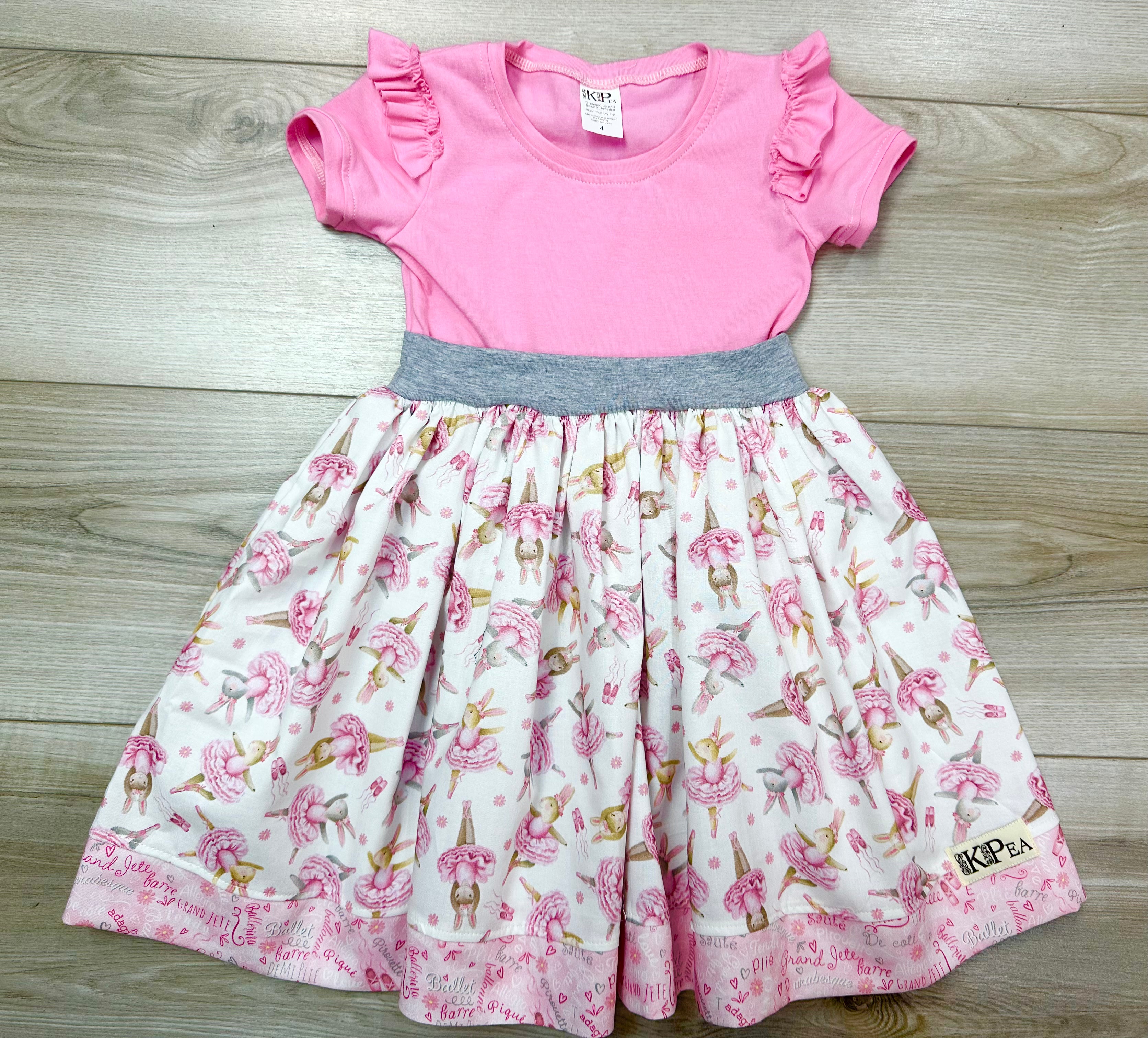 Ballerina Bunny Zöe Cap Dress (ships in 2 weeks)