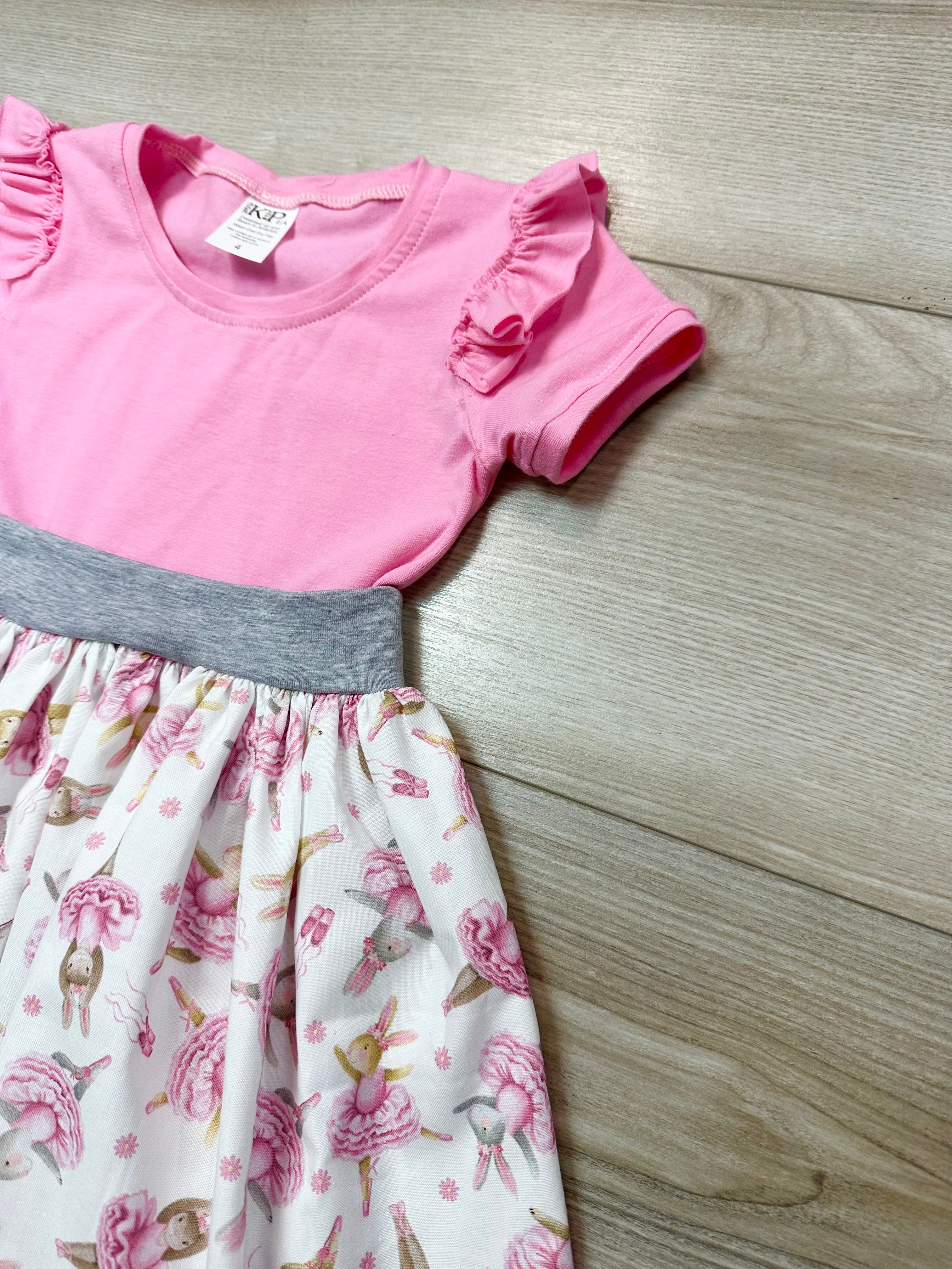 Ballerina Bunny Zöe Cap Dress (ships in 2 weeks)