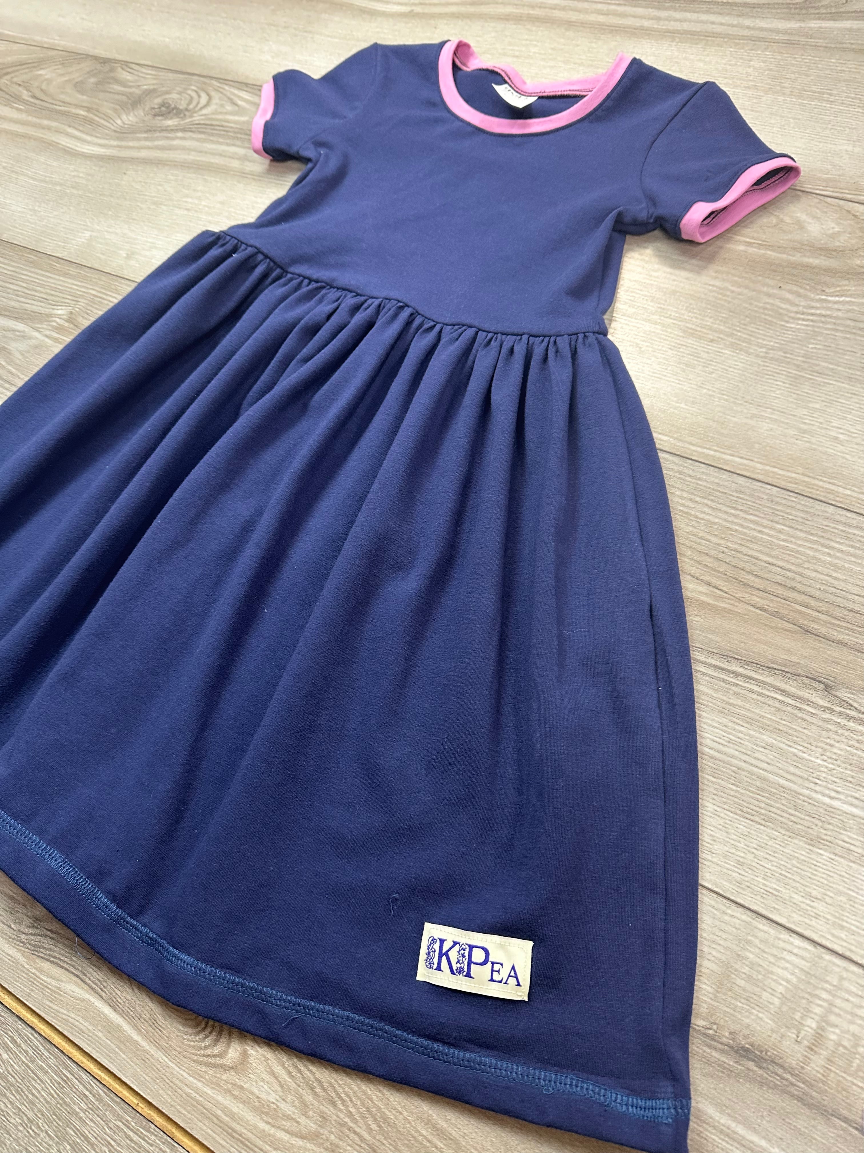 Blueberry Cap Lap Dress (ships in 2 weeks)