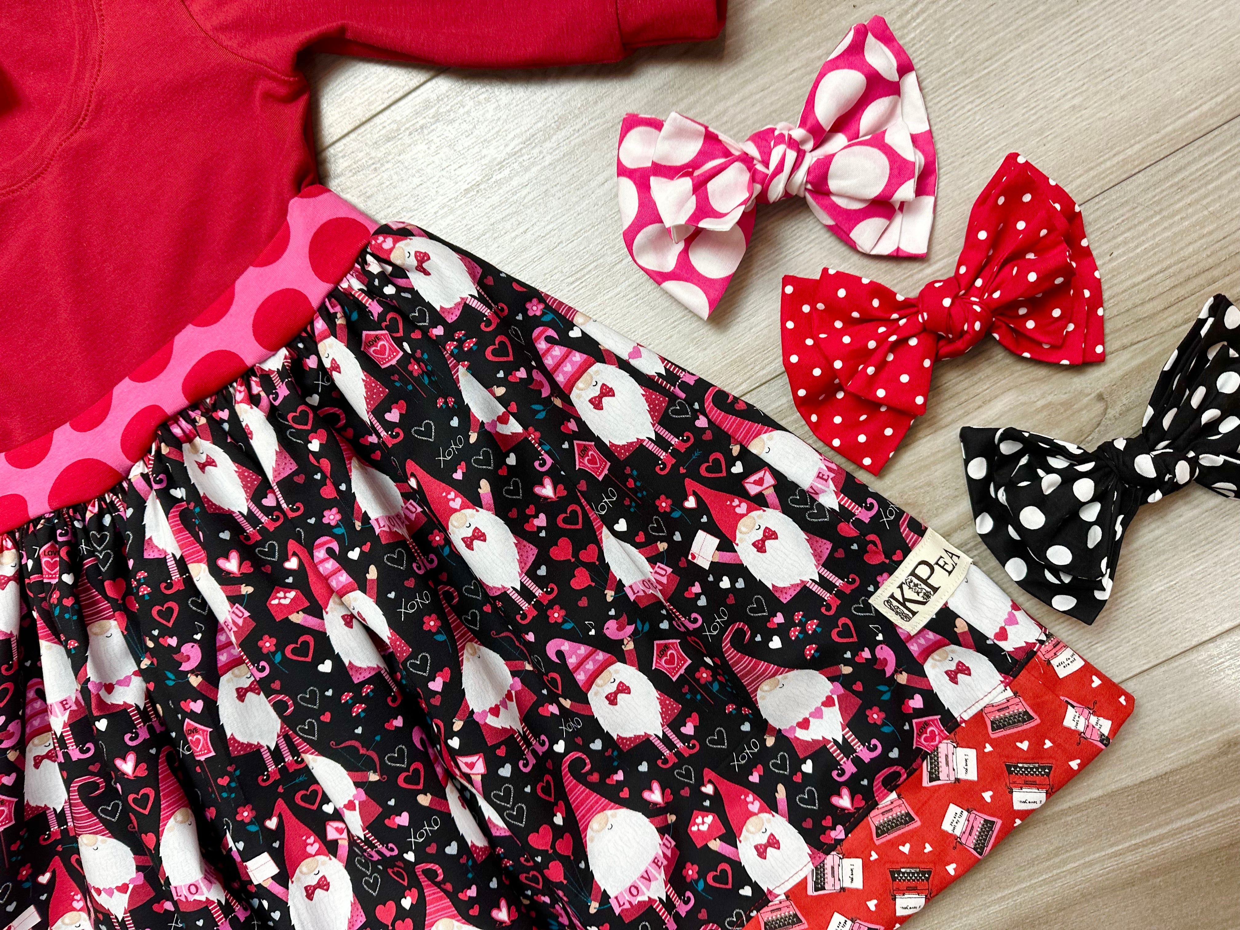 Love Letters 3/4 Sleeve Twirl Dress (Ships in 2 Weeks)